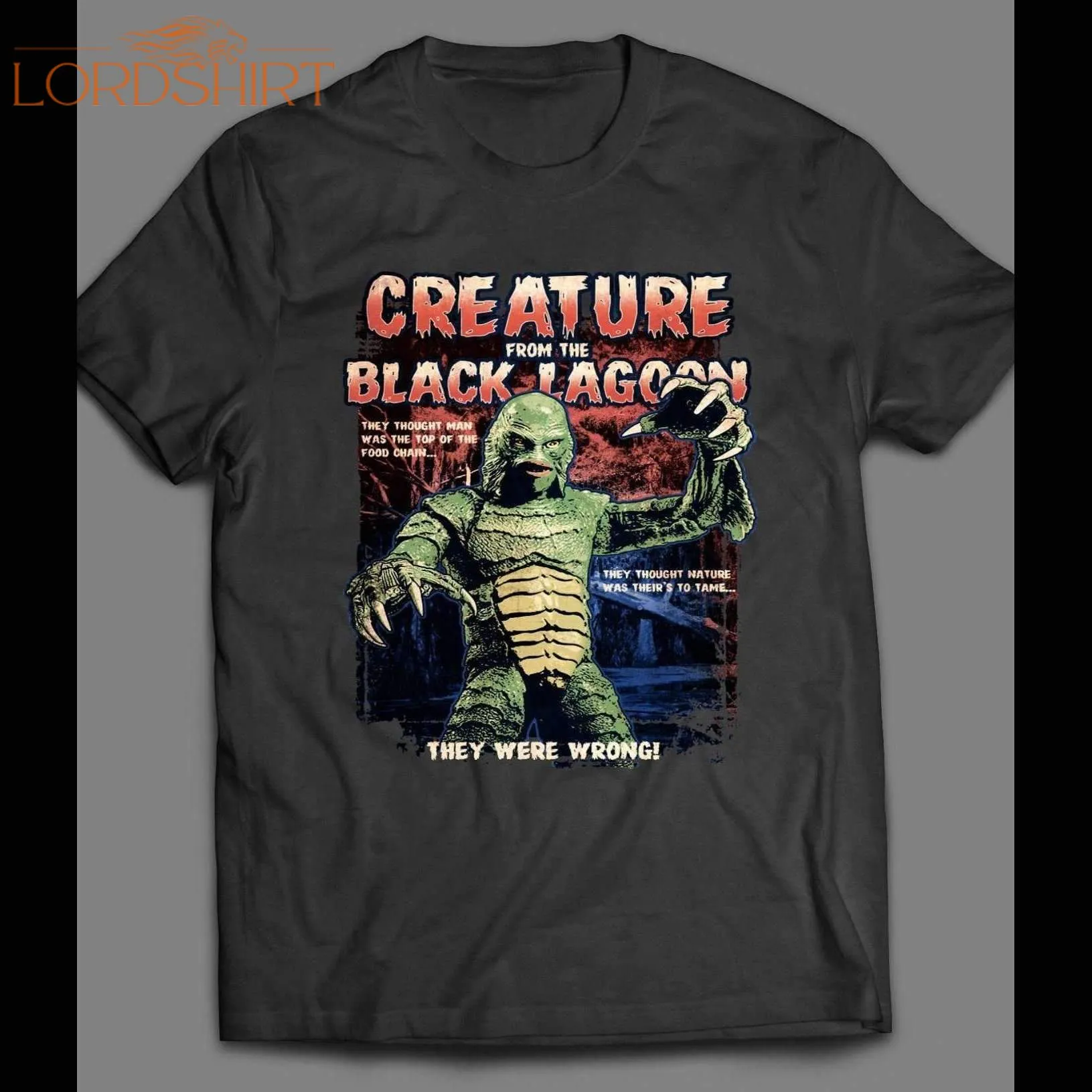 Vintage Creature From The Black Lagoon Movie Poster Shirt