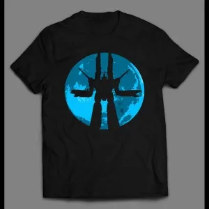 Vintage Robotech Ship Moon Anime Art High Quality Shirt