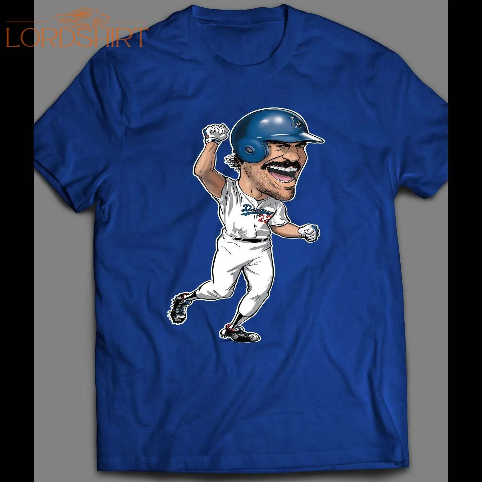 Walk Off Homer Kirk Cartoon Baseball Shirt