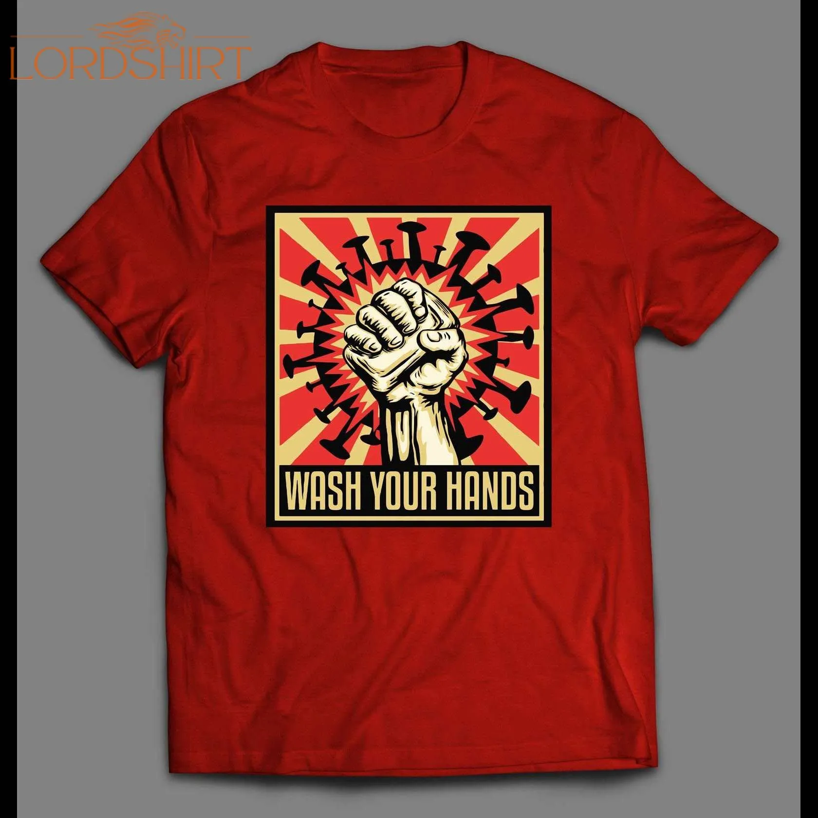 Wash Your Hands Pop Art Poster Social Distancing Shirt