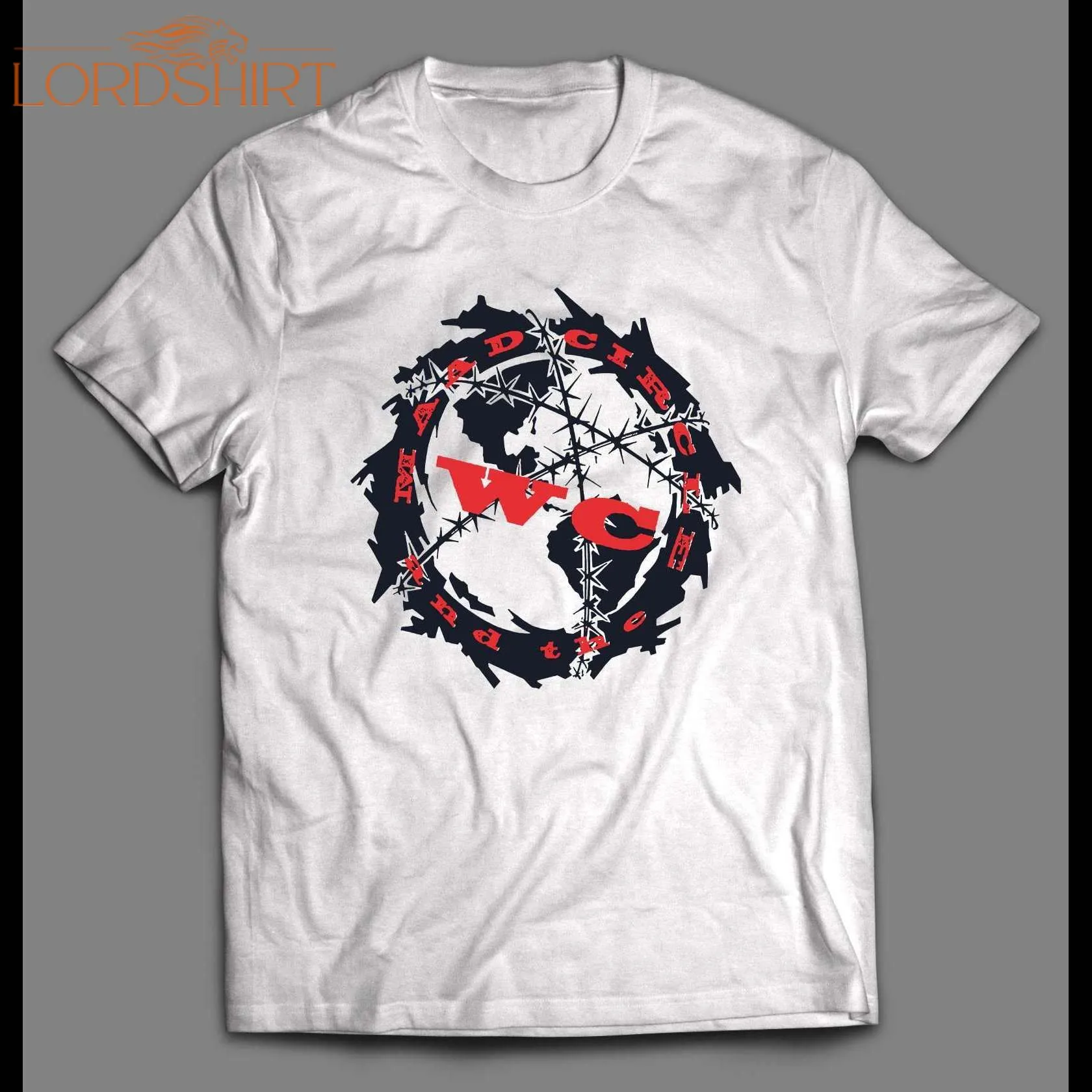 West Coast Maad Circle Logo Custom Oldskool Shirt