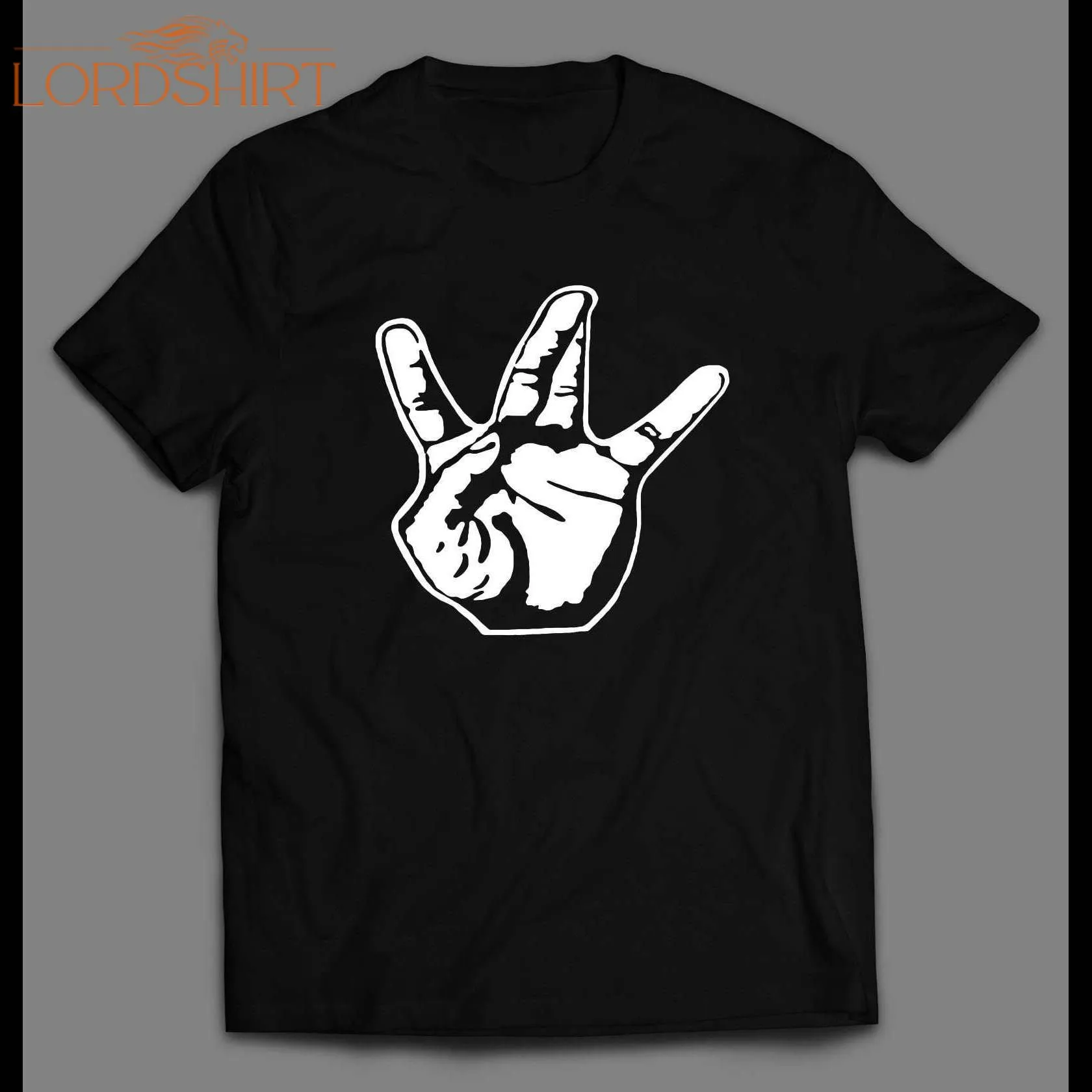 Westside Hand Sign Full Front Print Rap Culture Shirt