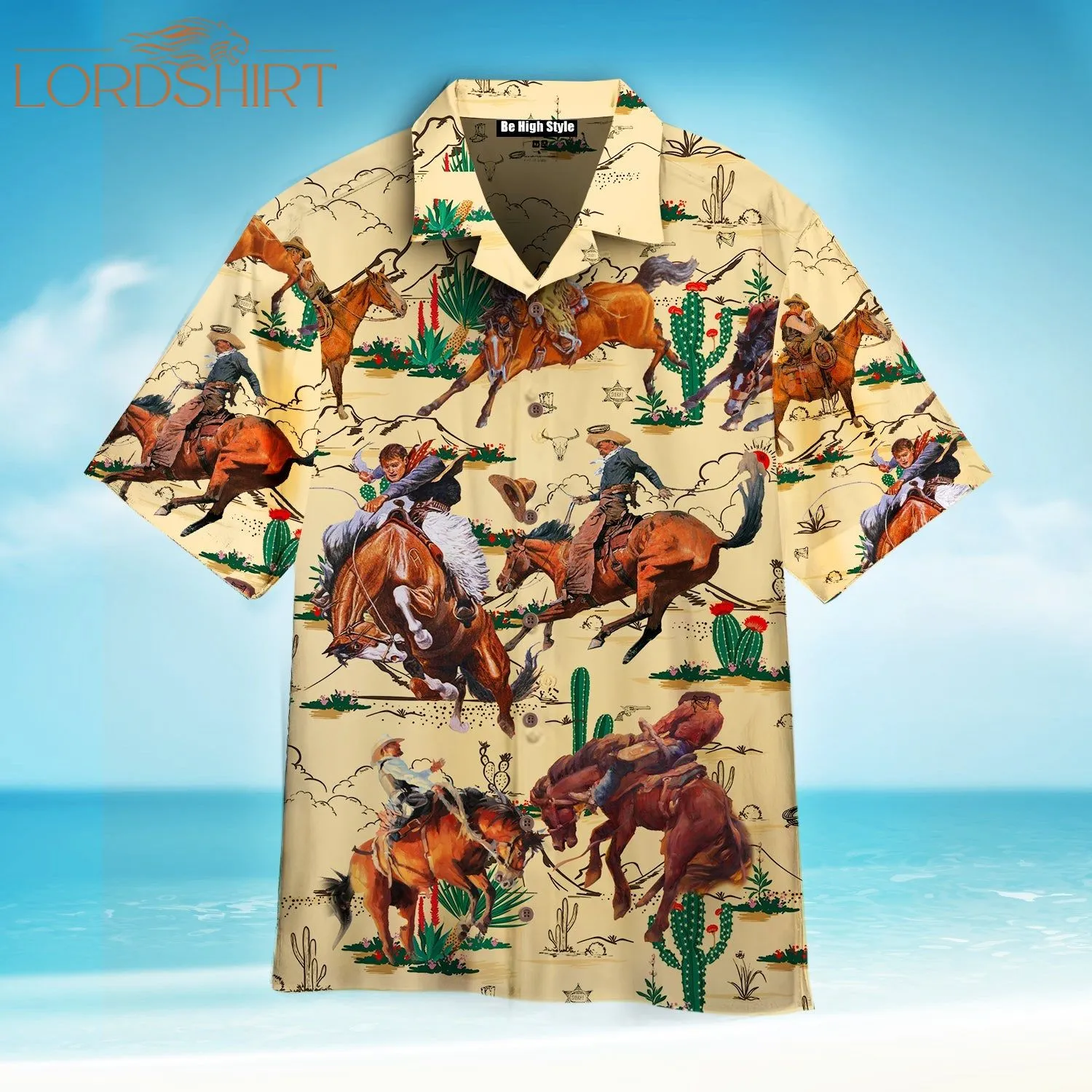 You Proud Texas Cowboy Horse Hawaiian Shirt