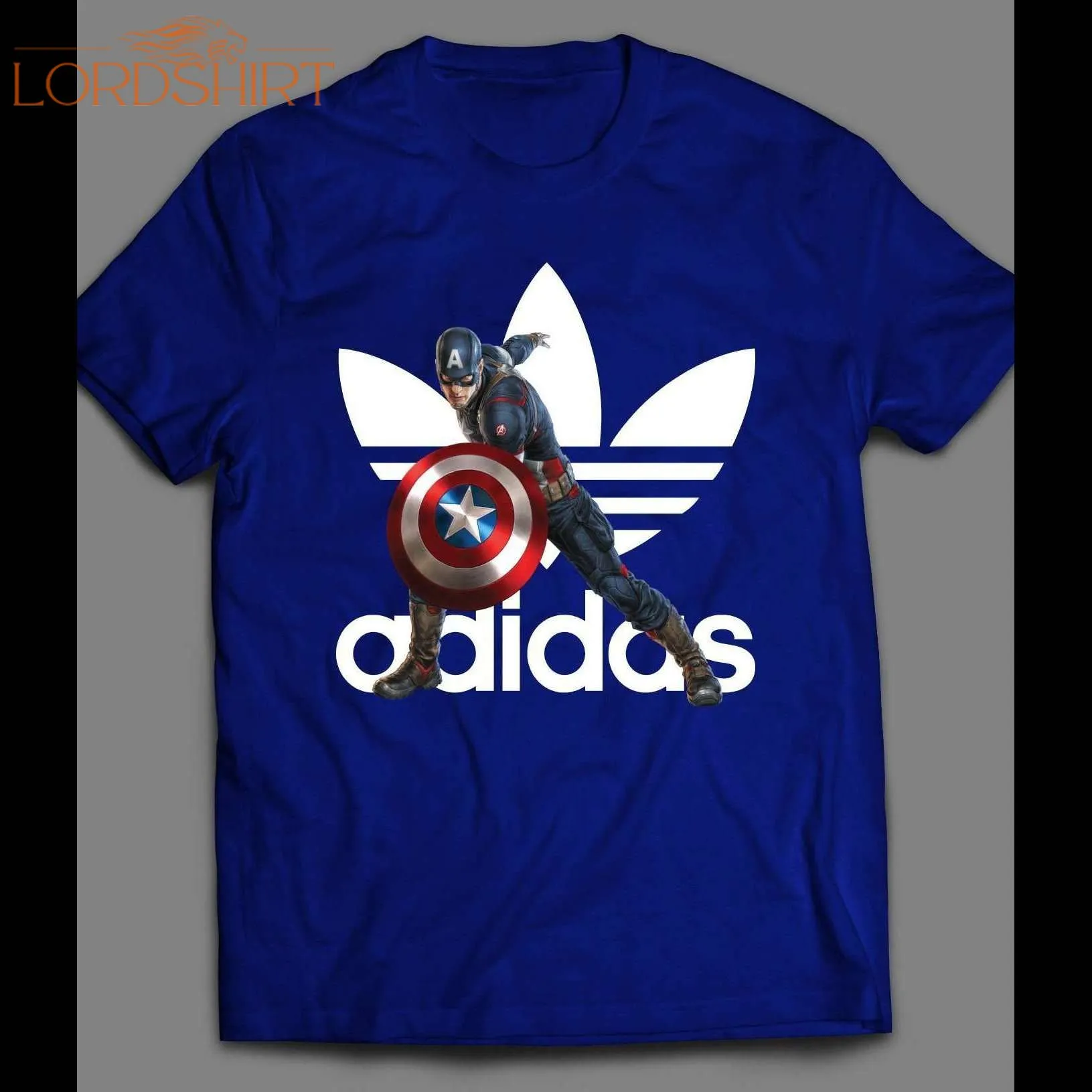 Youth Size Captain America Sports Wear Parody Sporty Civil War Art Shirt