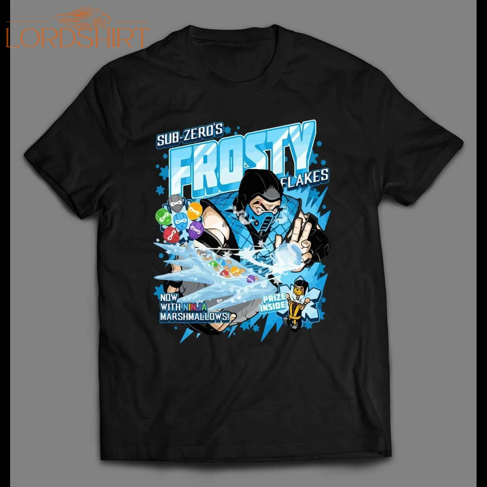 Youth Size Sub Zero Parody Gamer Shirt