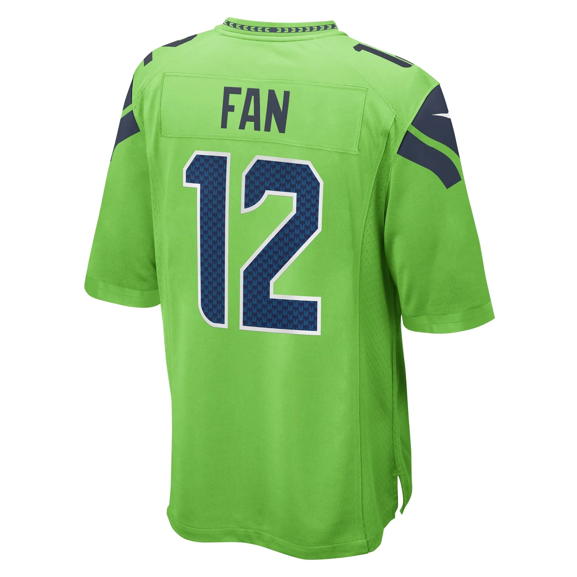 12s Seattle Seahawks   Game Jersey - Neon Green