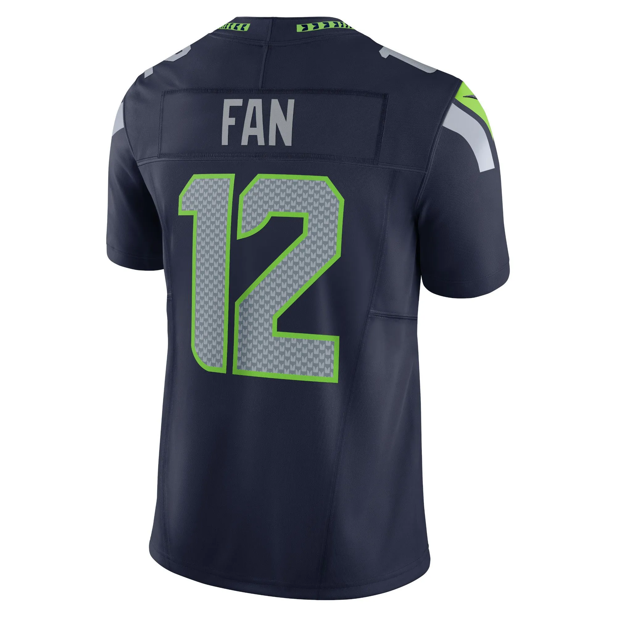 12s Seattle Seahawks  Vapor F.U.S.E. Limited Jersey - Navy