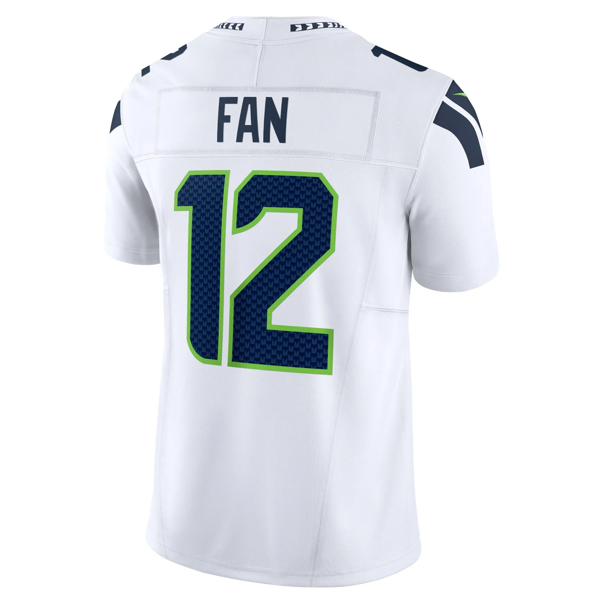 12s Seattle Seahawks  Vapor F.U.S.E. Limited Jersey - White