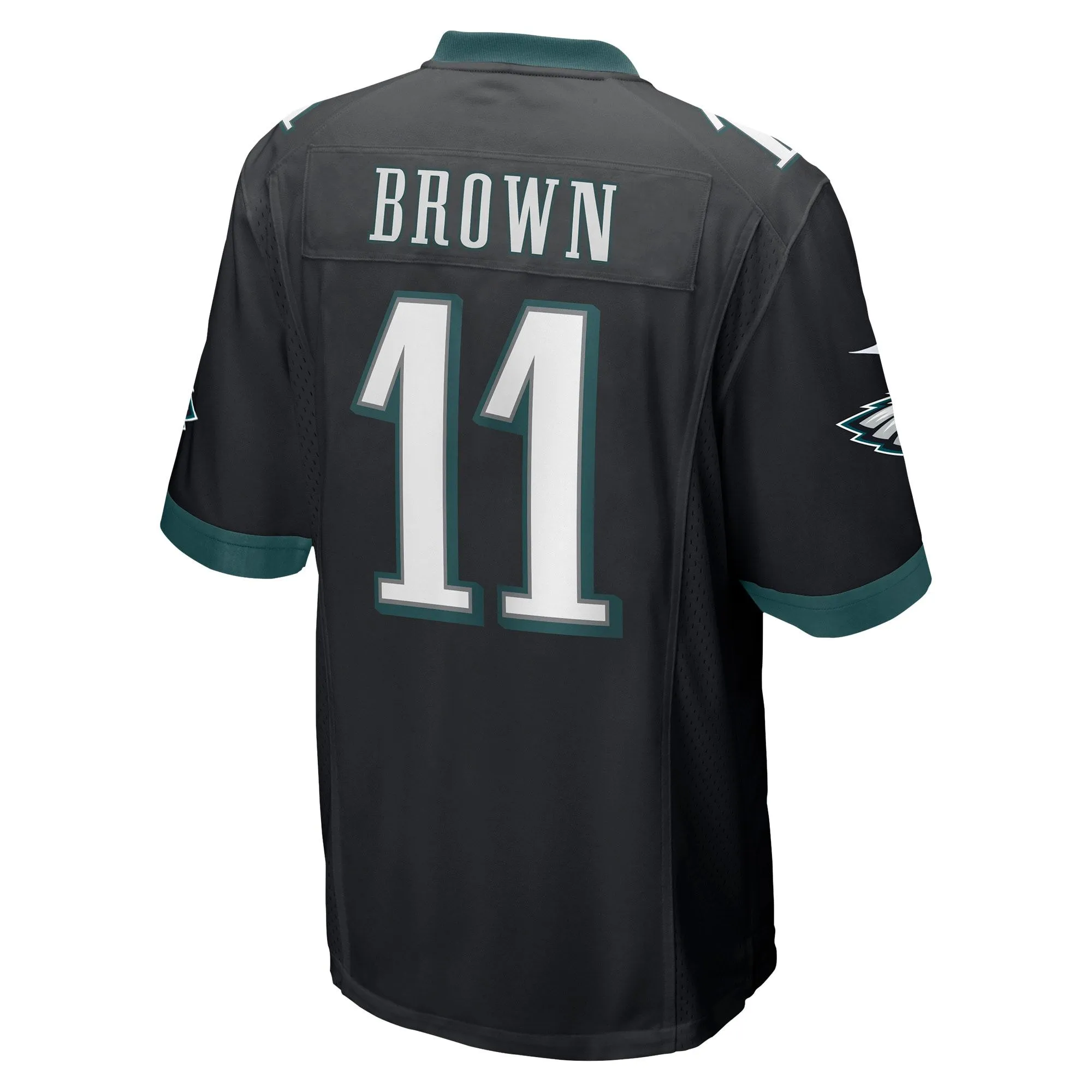 A.J. Brown Philadelphia Eagles  Game Jersey - Black