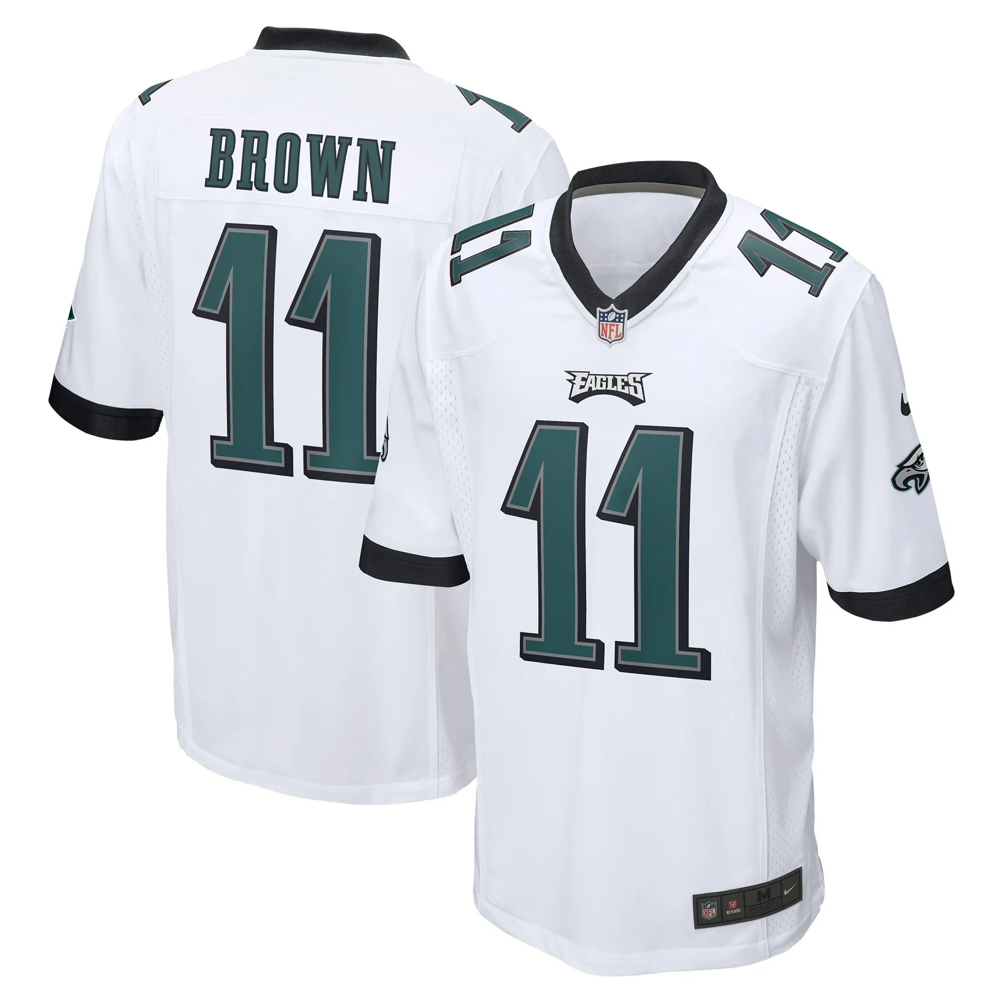 A.J. Brown Philadelphia Eagles  Game Jersey - White