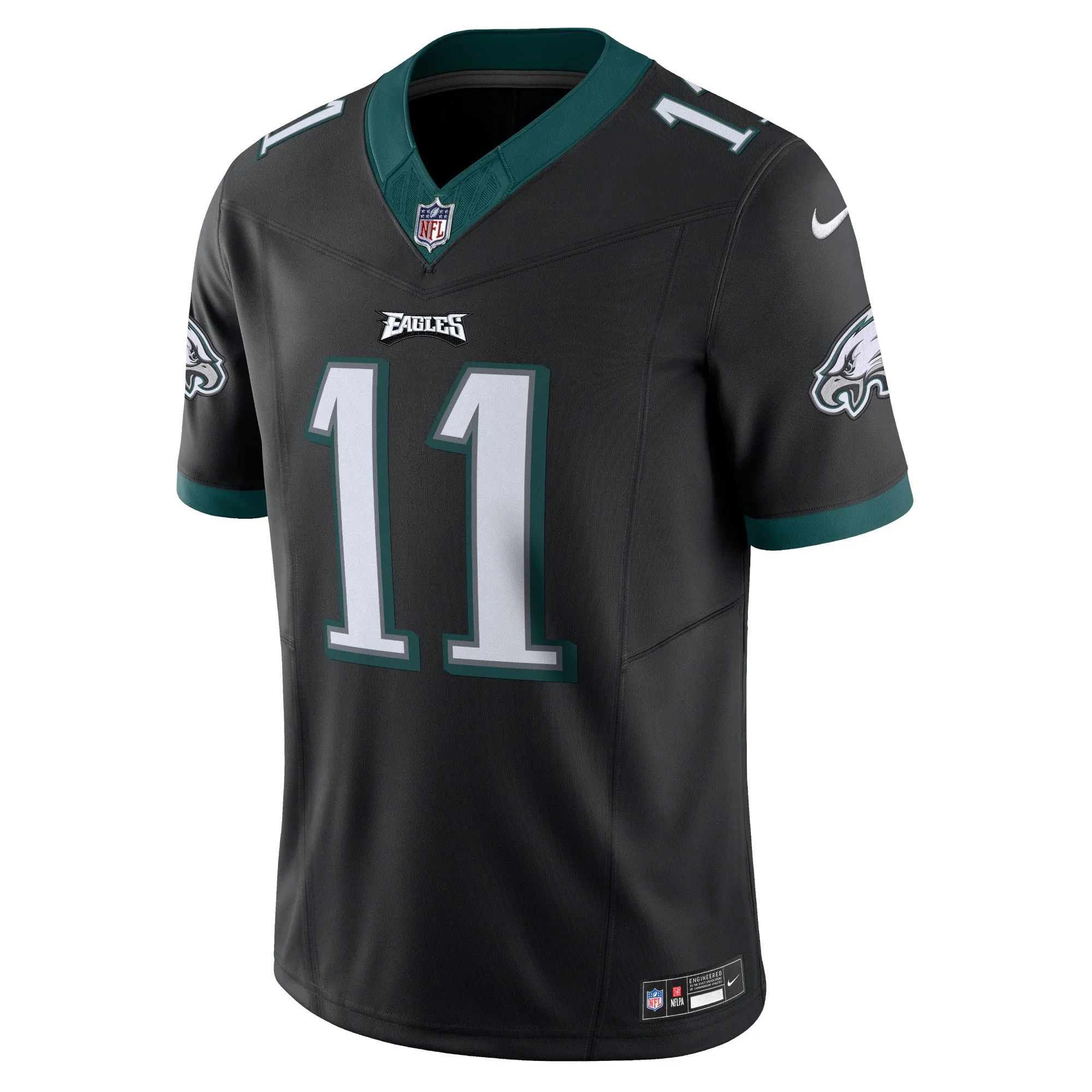 A.J. Brown Philadelphia Eagles  Vapor F.U.S.E. Limited Jersey - Black