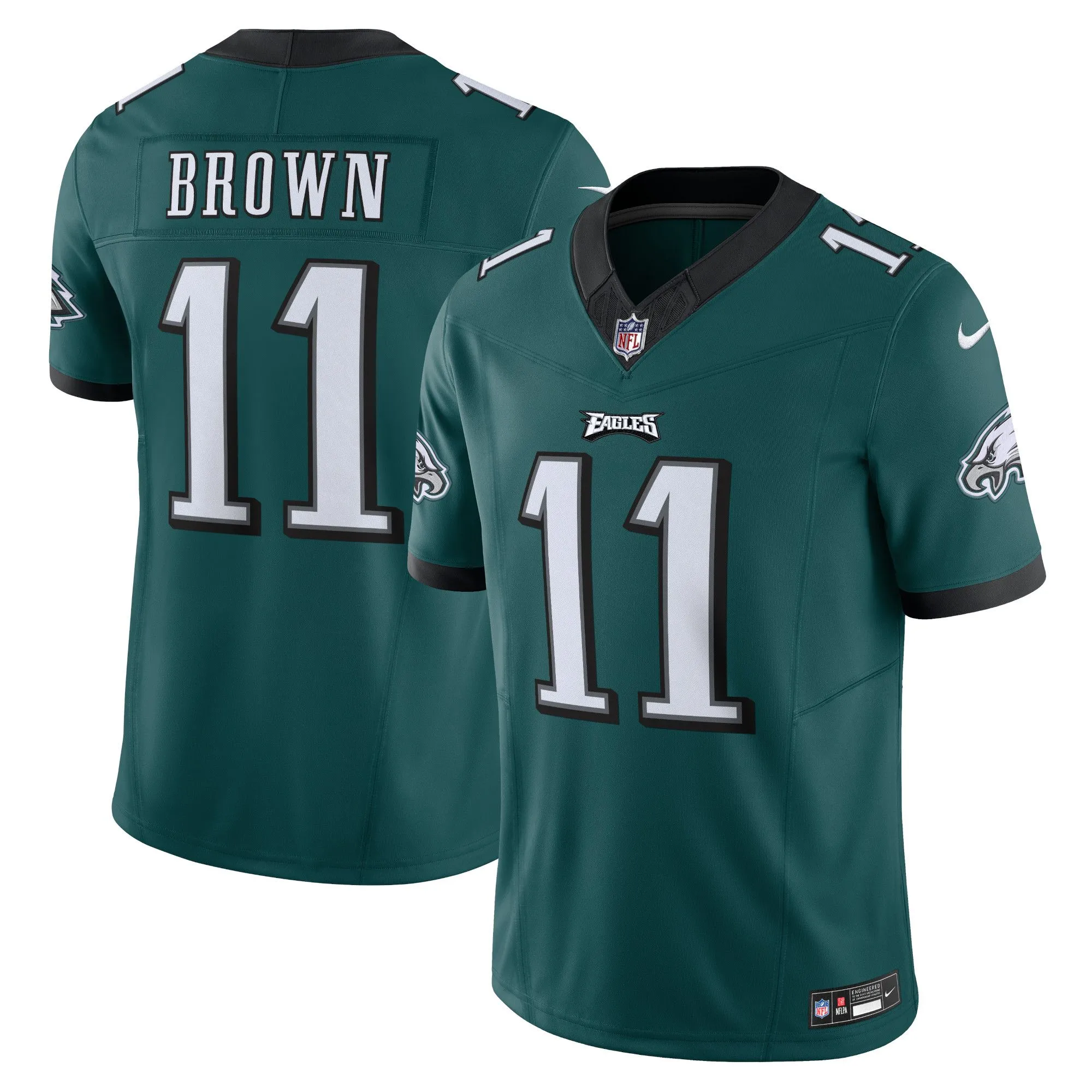 A.J. Brown Philadelphia Eagles  Vapor F.U.S.E. Limited Jersey - Green