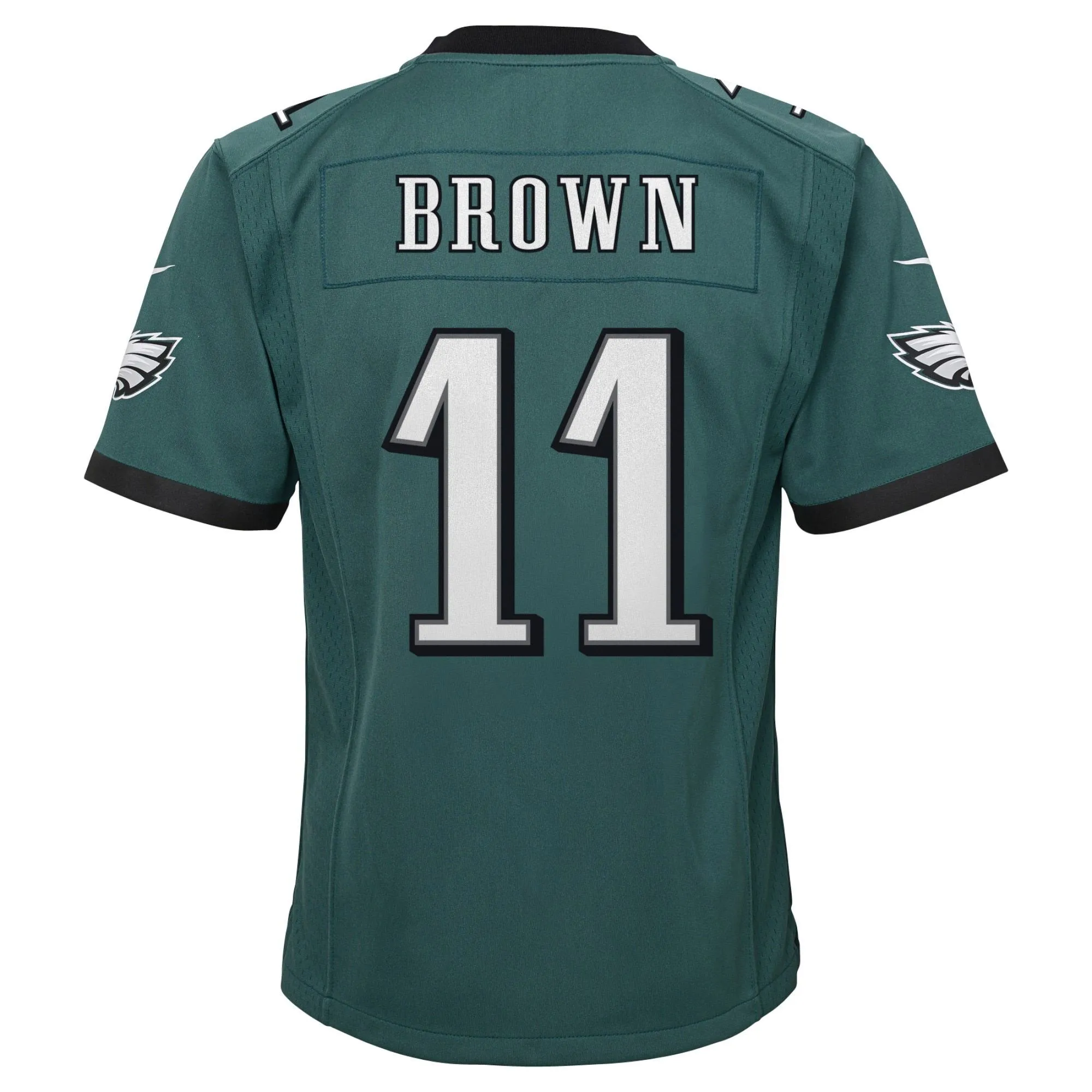 A.J. Brown Philadelphia Eagles  Youth Game Jersey - Green