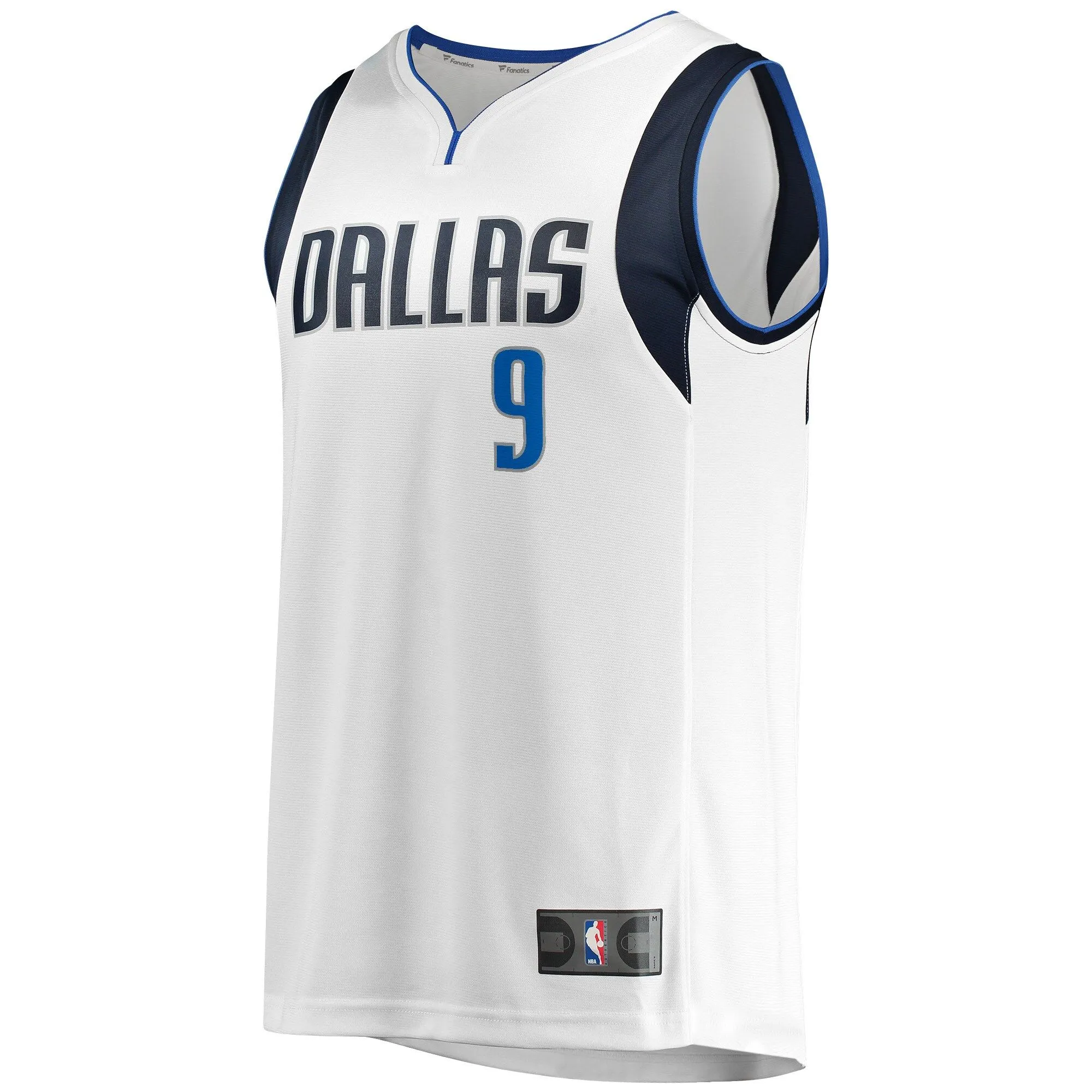 A.J. Lawson Dallas Mavericks Fanatics Branded Fast Break Player Jersey - Association Edition - White