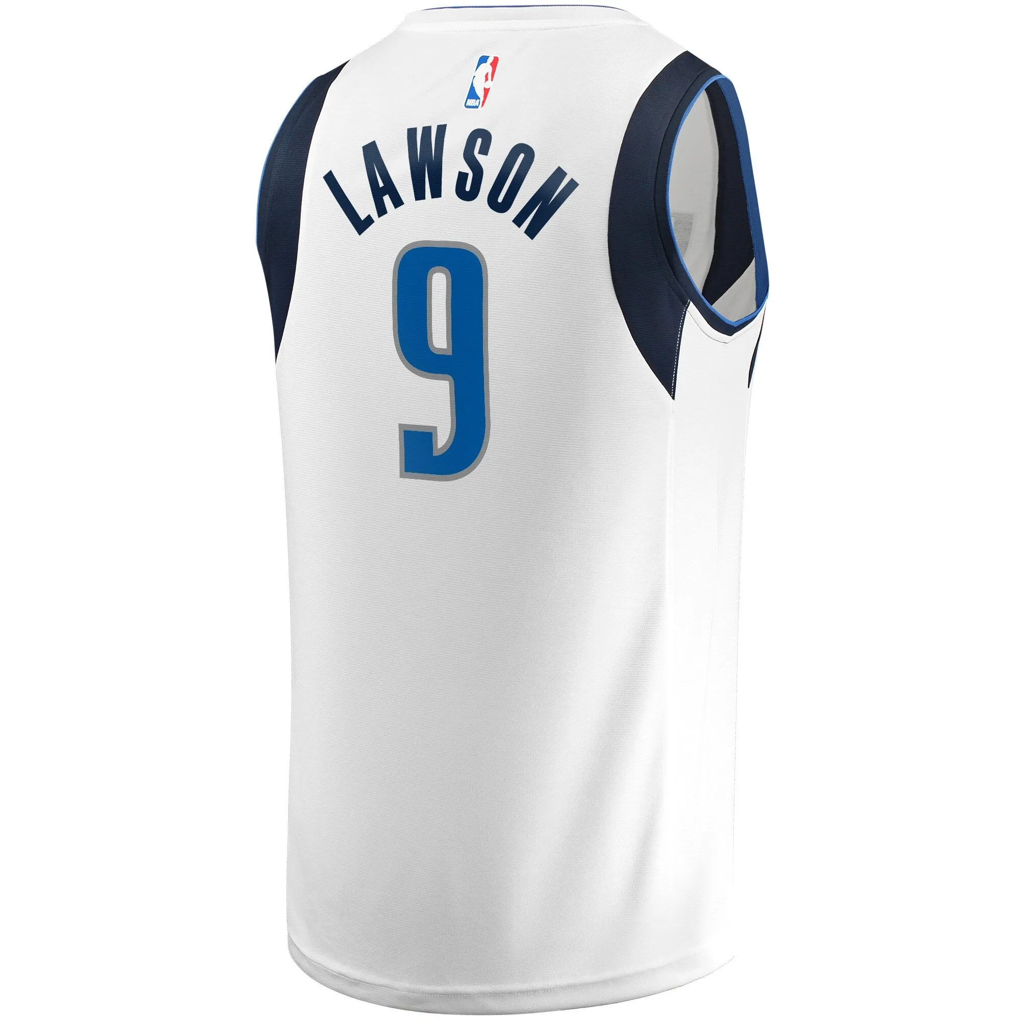 A.J. Lawson Dallas Mavericks Fanatics Branded Fast Break Player Jersey - Association Edition - White