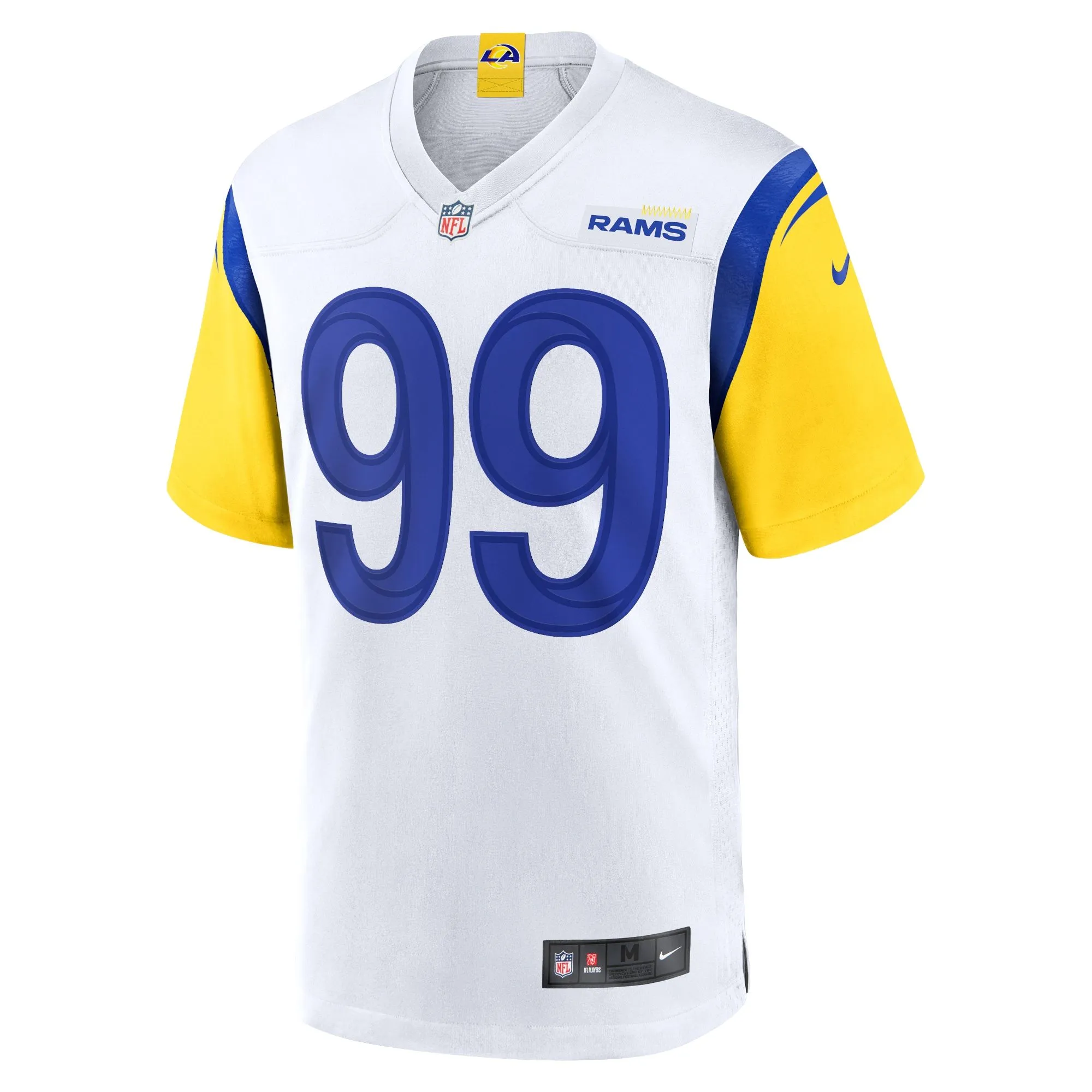 Aaron Donald Los Angeles Rams  Alternate Player Game Jersey - White