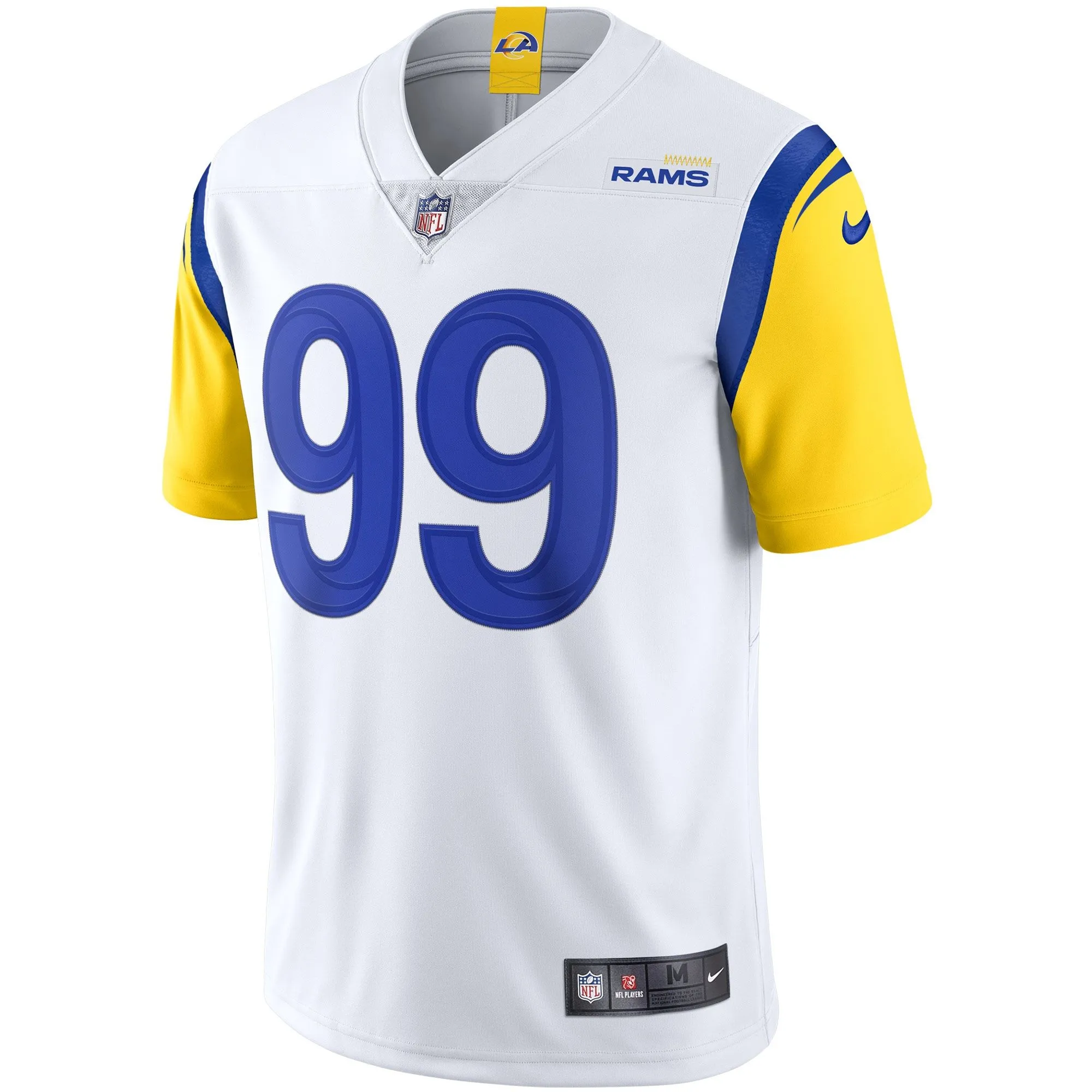 Aaron Donald Los Angeles Rams  Alternate Vapor Limited Jersey - White