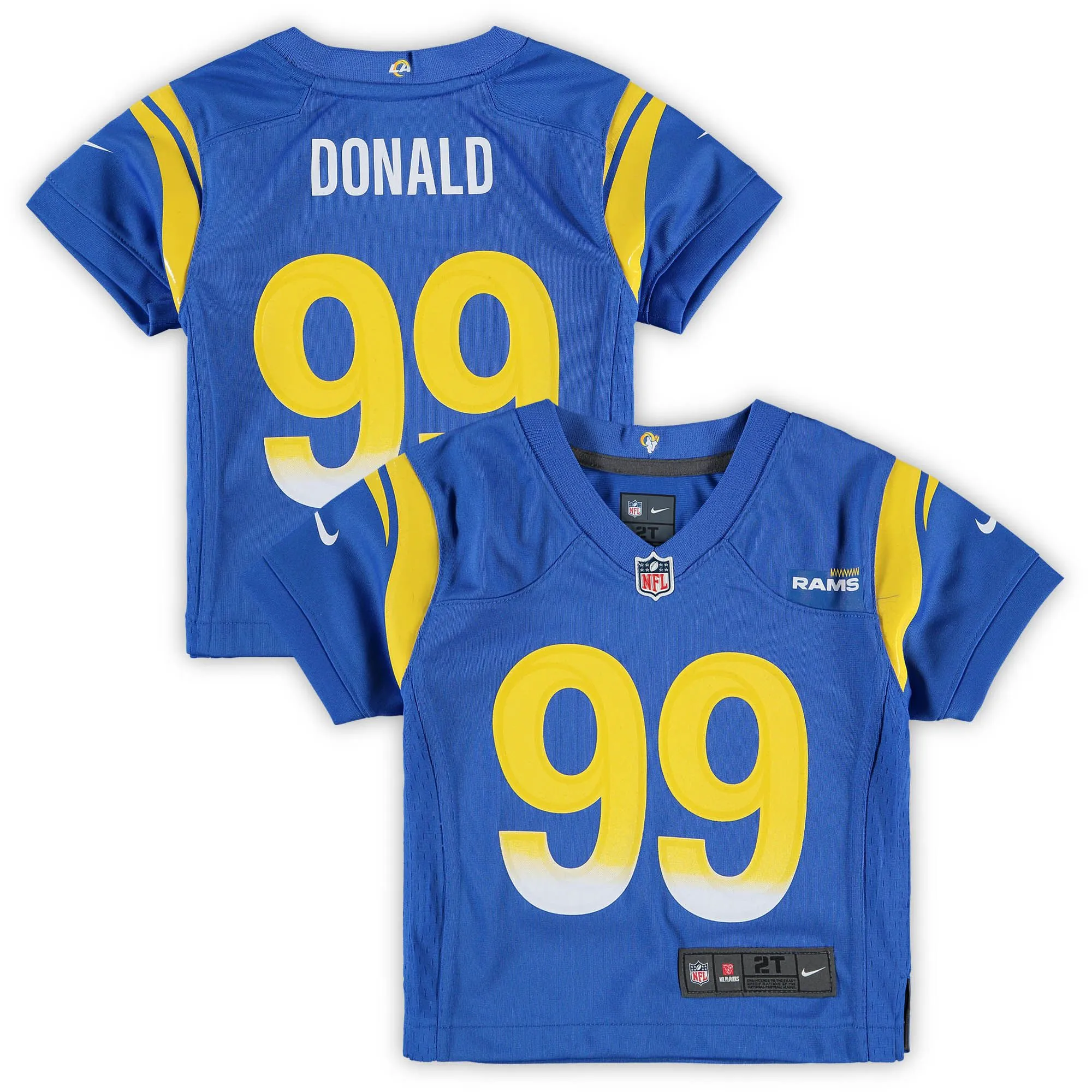 Aaron Donald Los Angeles Rams  Toddler Game Jersey - Royal