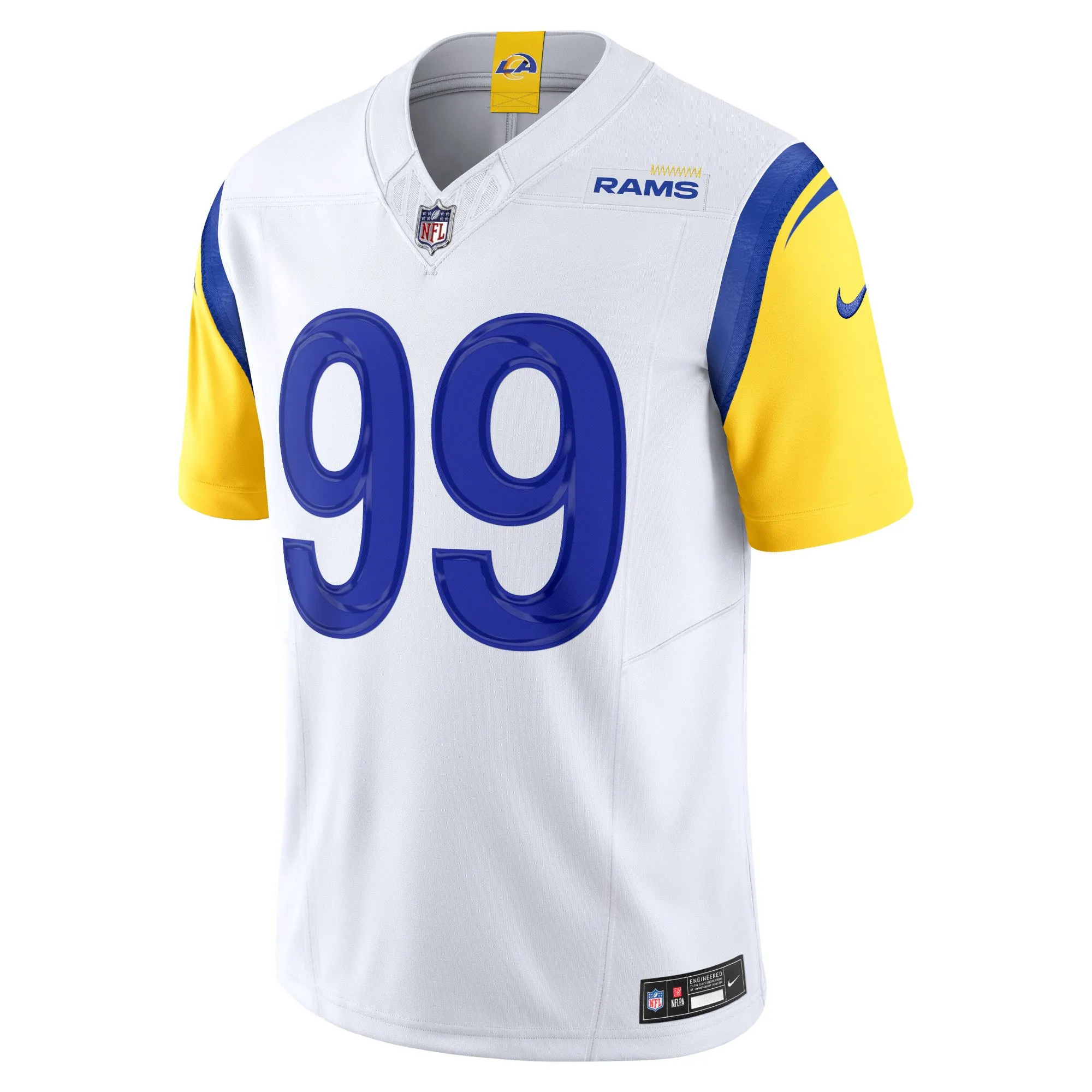 Aaron Donald Los Angeles Rams  Vapor F.U.S.E. Limited Jersey - White