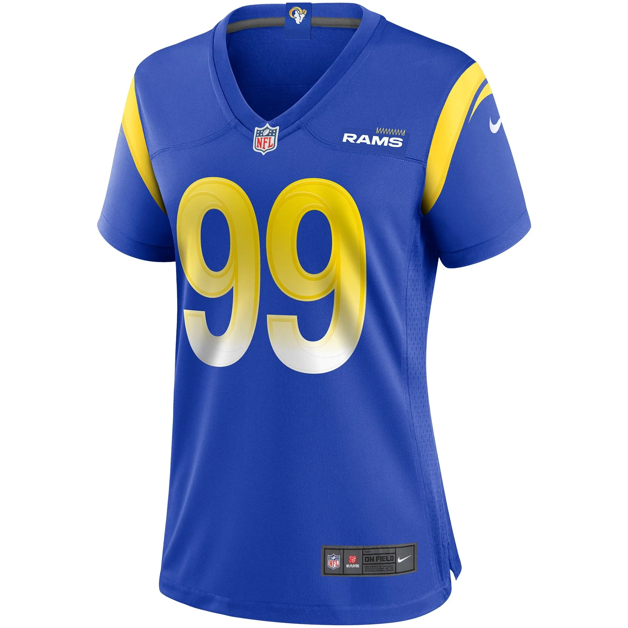 Aaron Donald Los Angeles Rams  Women's Player Jersey - Royal