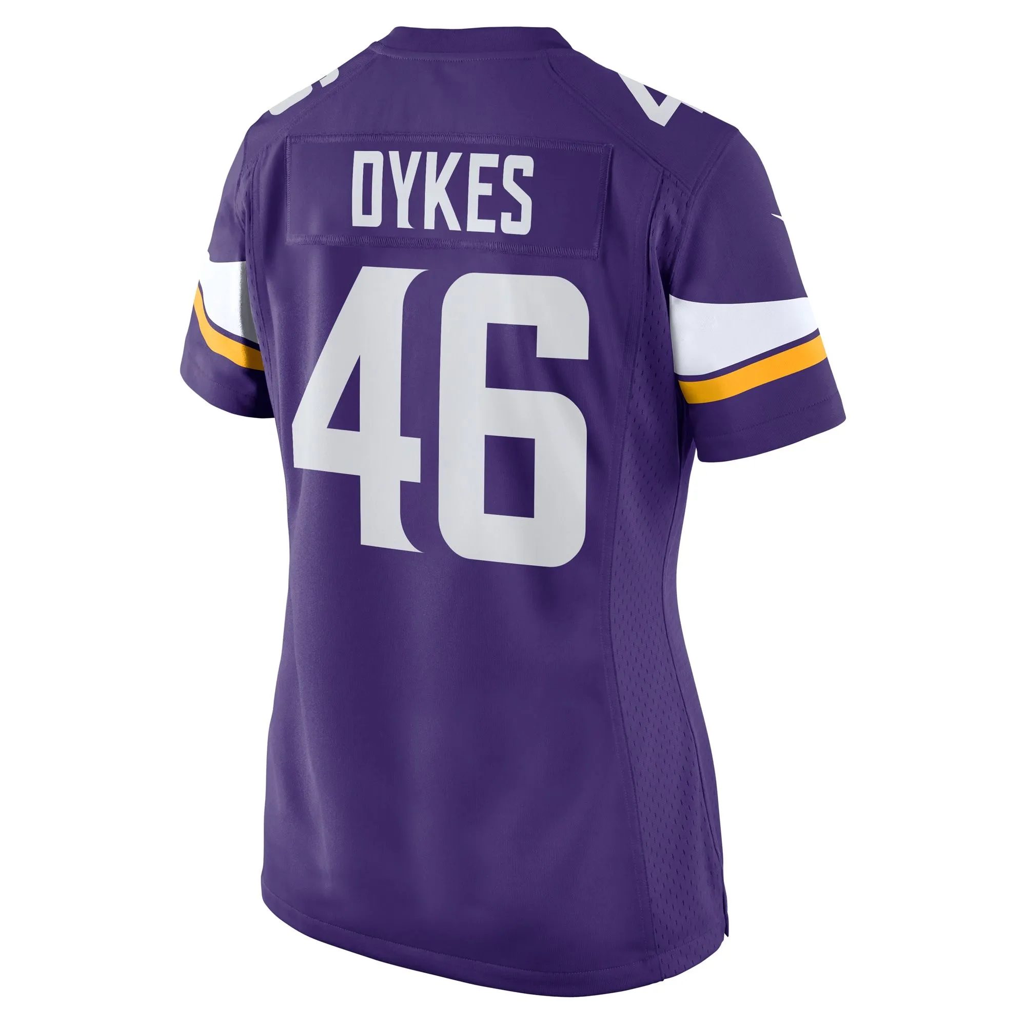 Aaron Dykes Minnesota Vikings  Women's Team Game Jersey - Purple