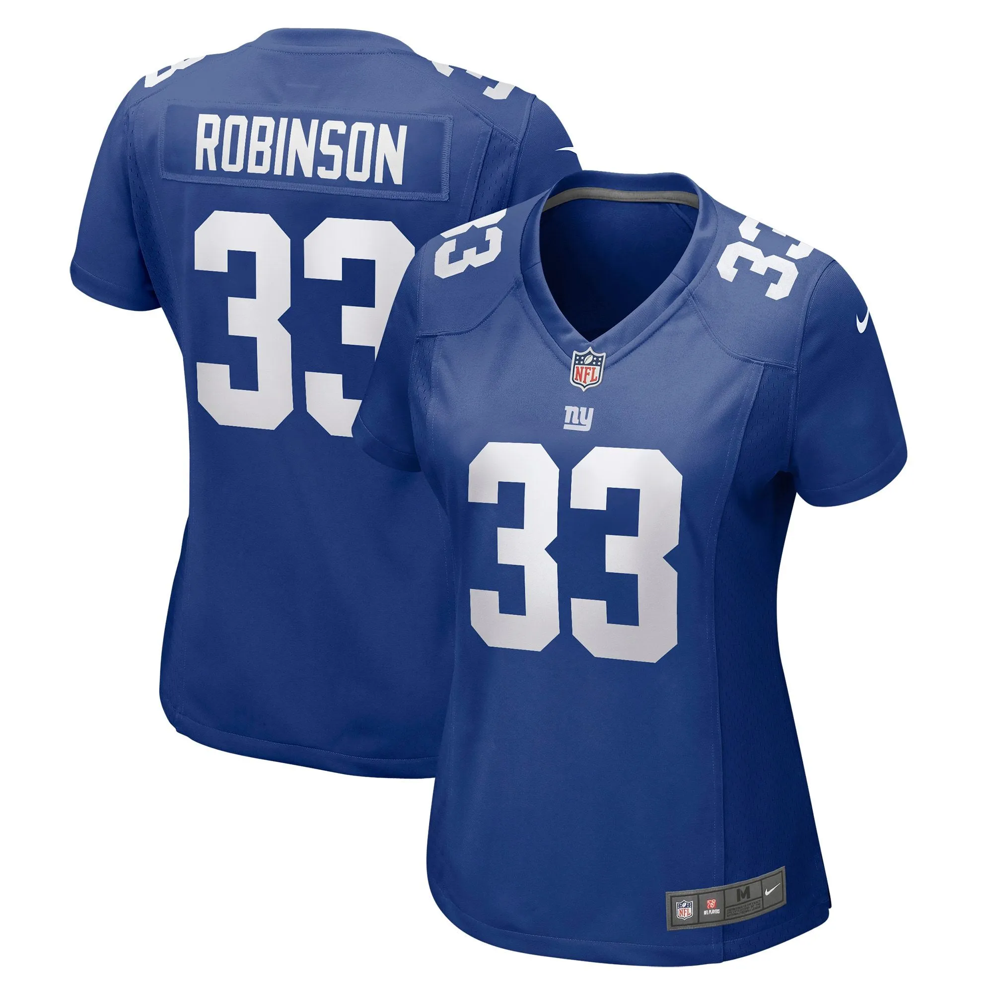 Aaron Robinson New York Giants  Women's Game Player Jersey - Royal