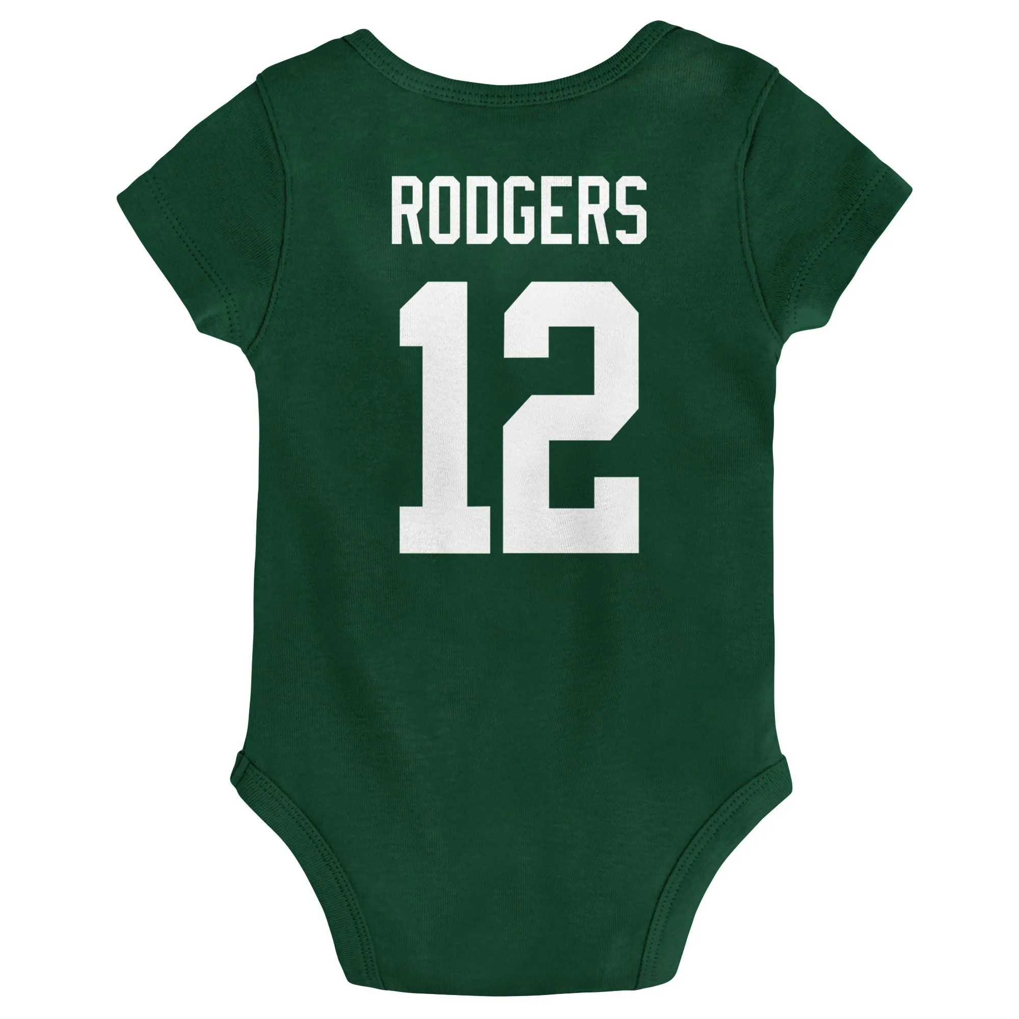 Aaron Rodgers Green Bay Packers Newborn & Infant Team Player Bodysuit - Green