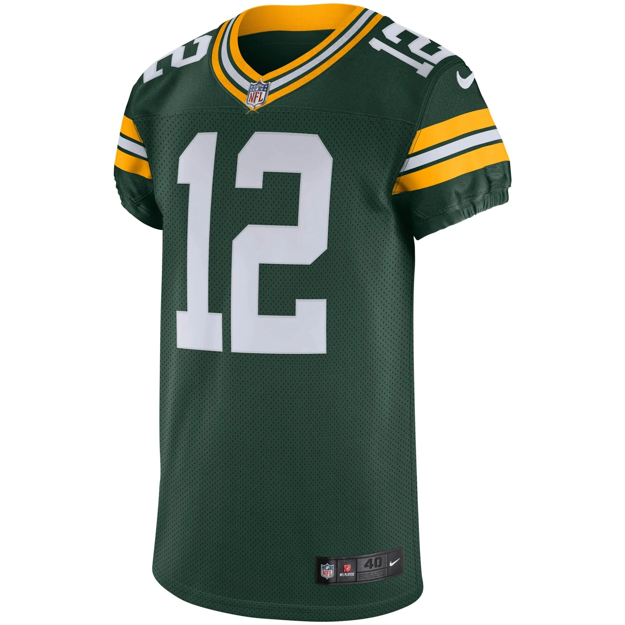 Aaron Rodgers Green Bay Packers  Vapor Elite Jersey - Green