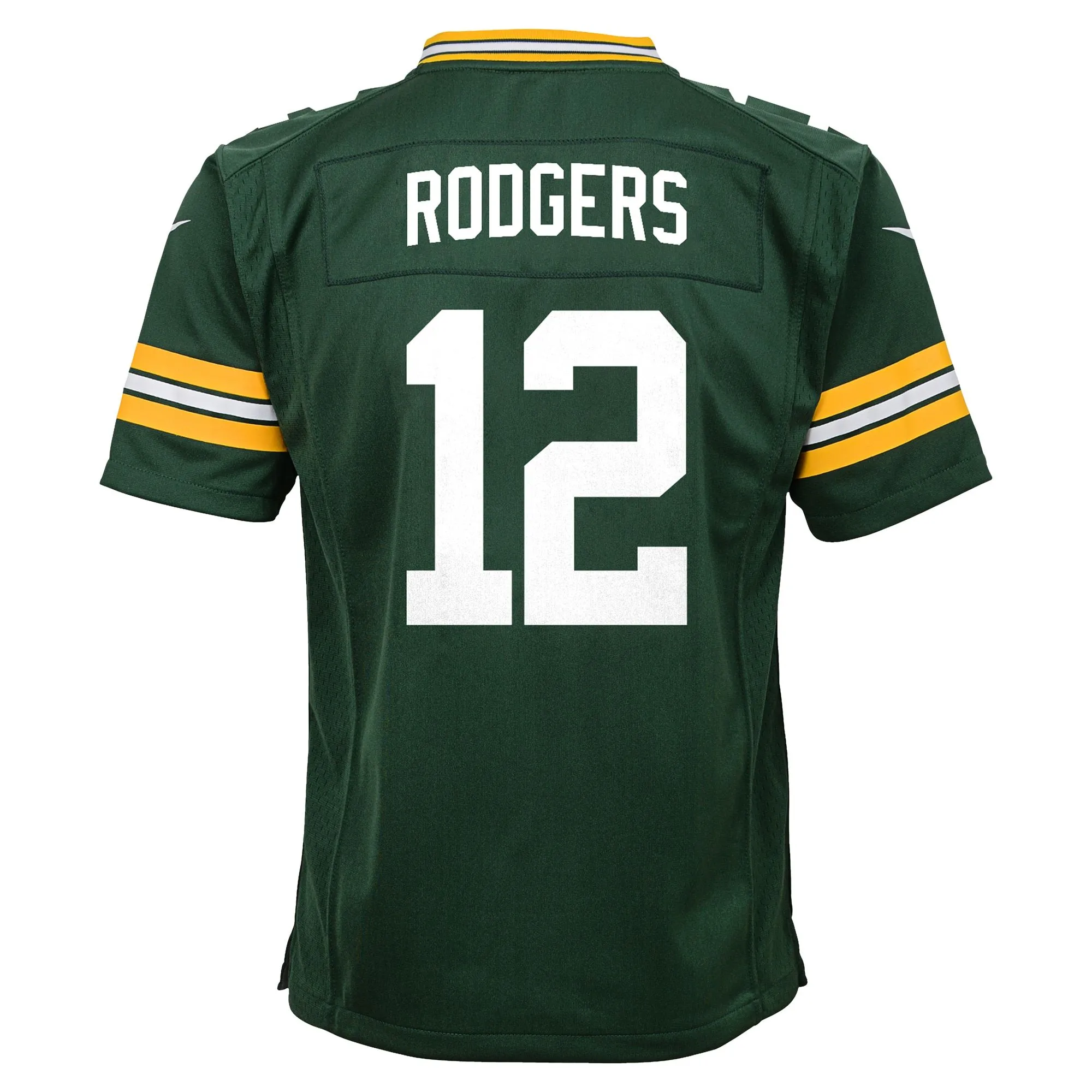 Aaron Rodgers Green Bay Packers  Youth Game Jersey - Green