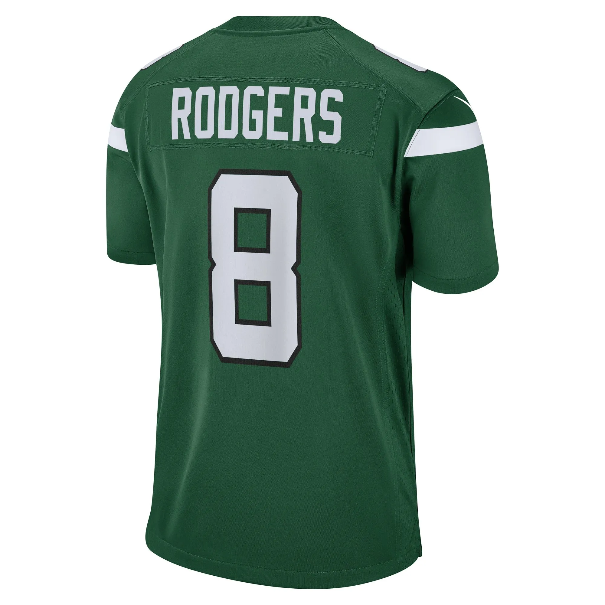 Aaron Rodgers New York Jets  Game Jersey - Gotham Green