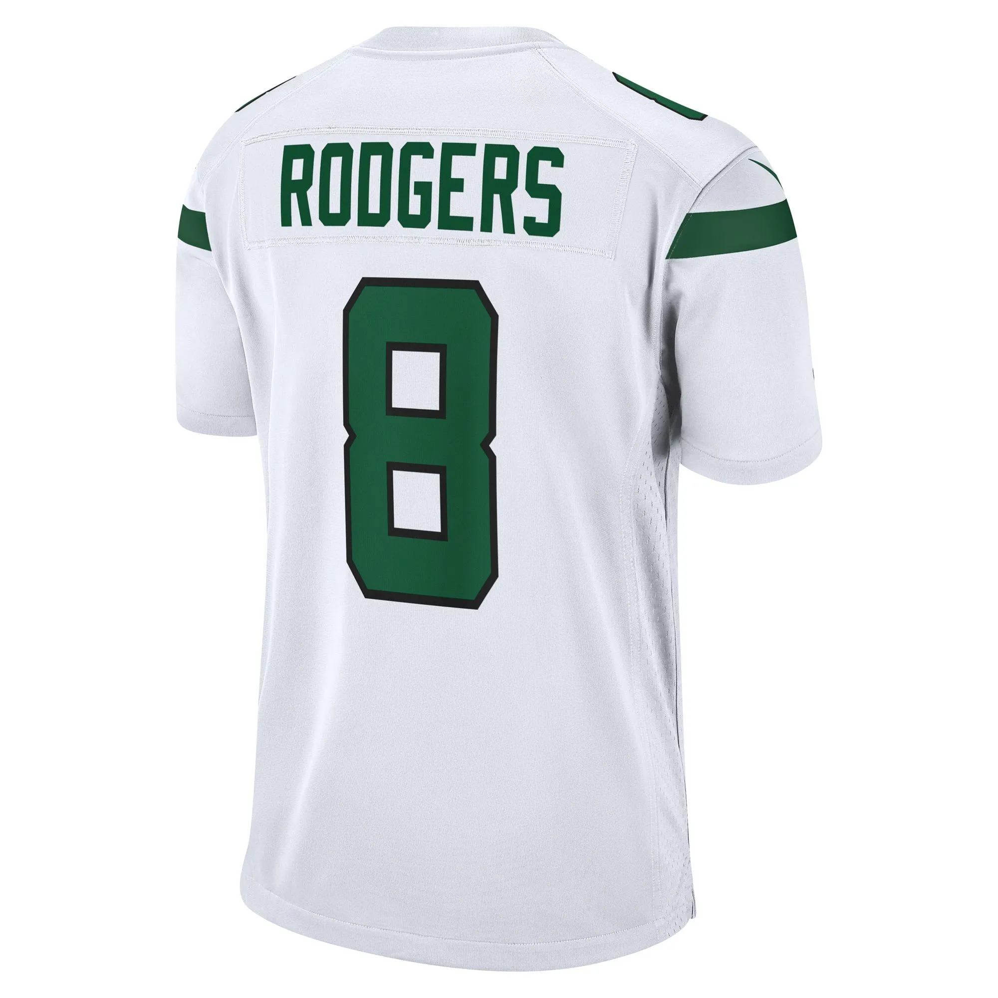 Aaron Rodgers New York Jets  Game Jersey - White