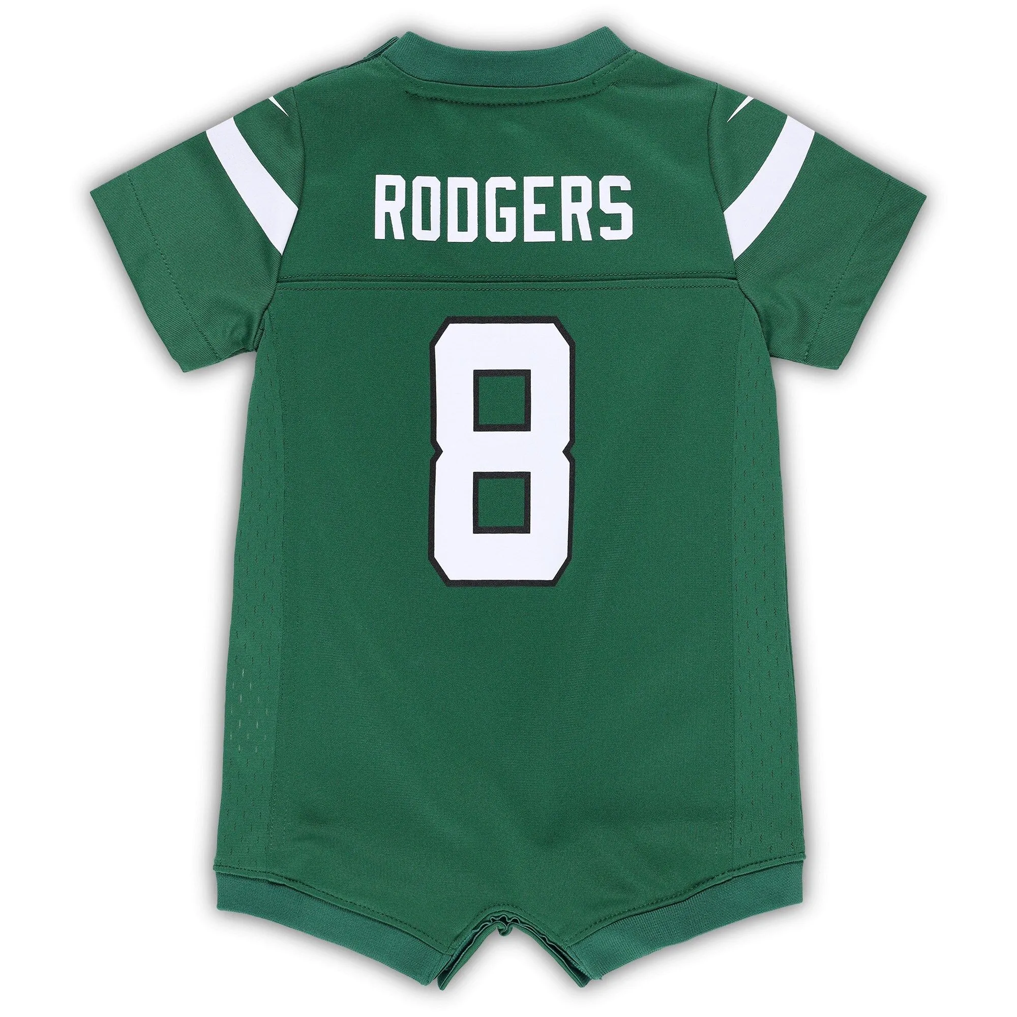 Aaron Rodgers New York Jets  Newborn & Infant Game Romper Jersey - Green