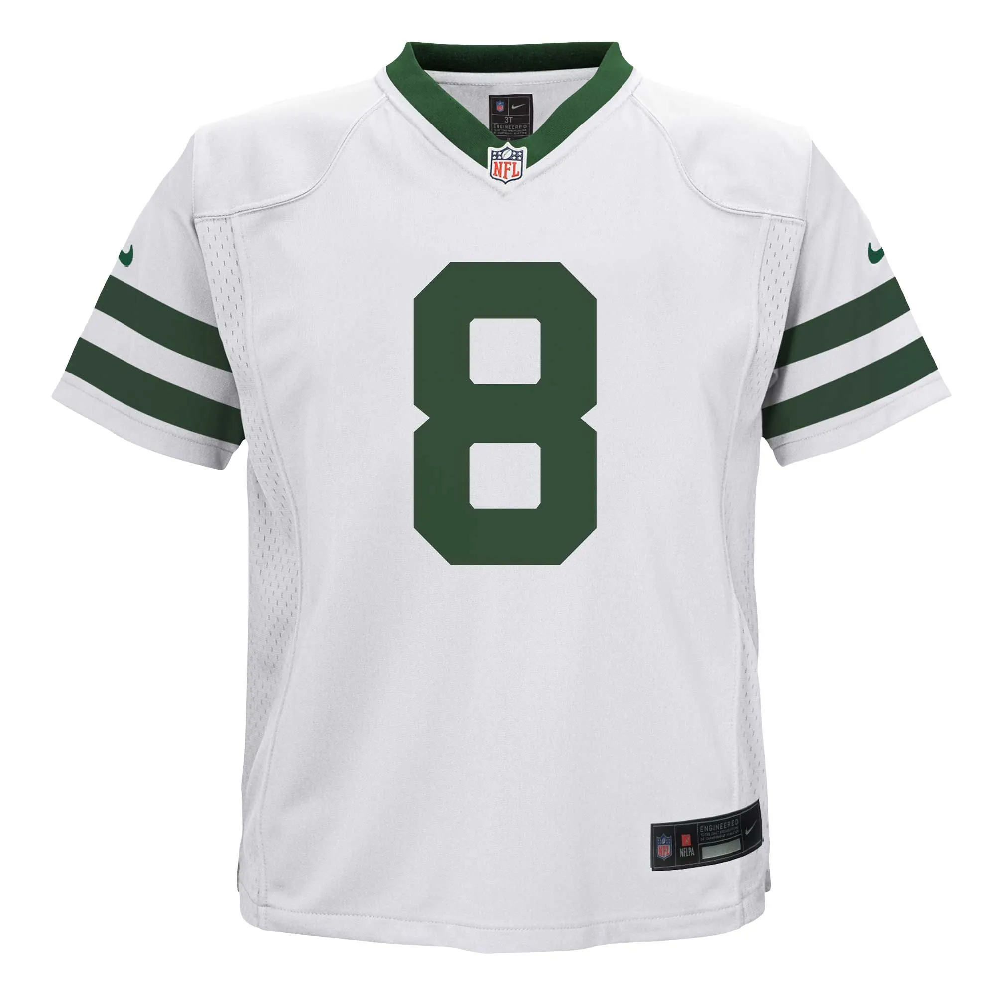 Aaron Rodgers New York Jets  Preschool Alternate Game Jersey - White