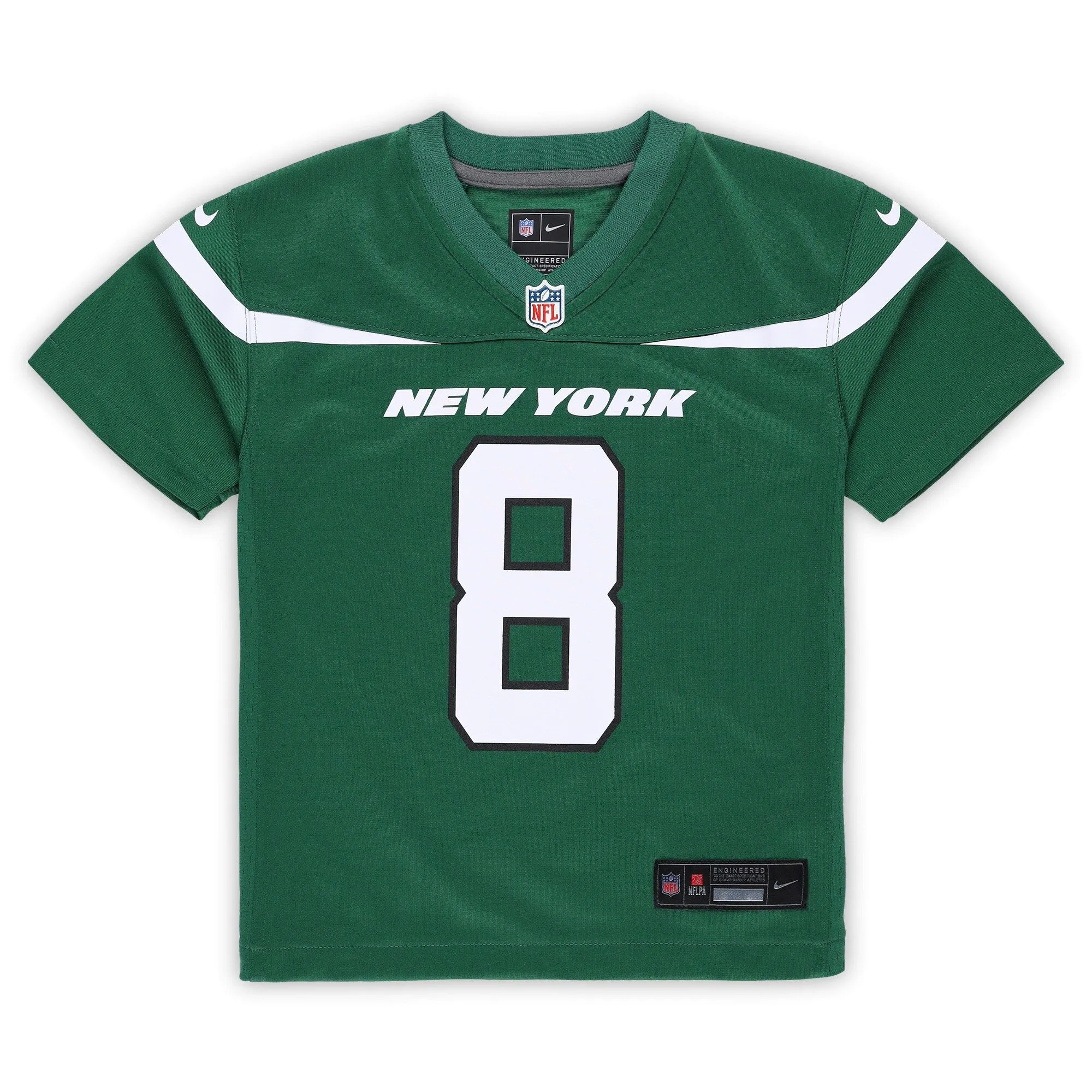 Aaron Rodgers New York Jets  Preschool Game Jersey - Gotham Green