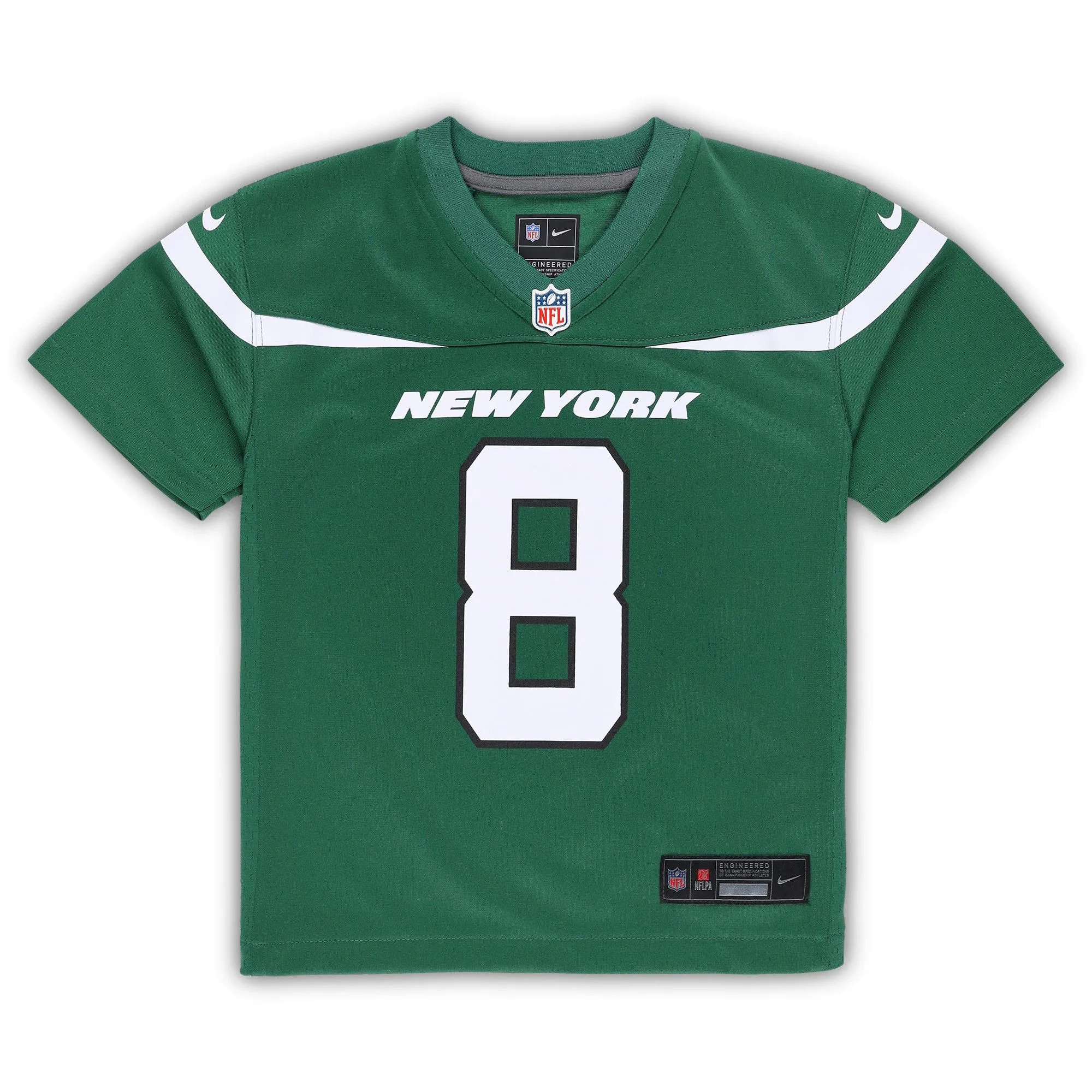 Aaron Rodgers New York Jets  Toddler Game Jersey - Gotham Green