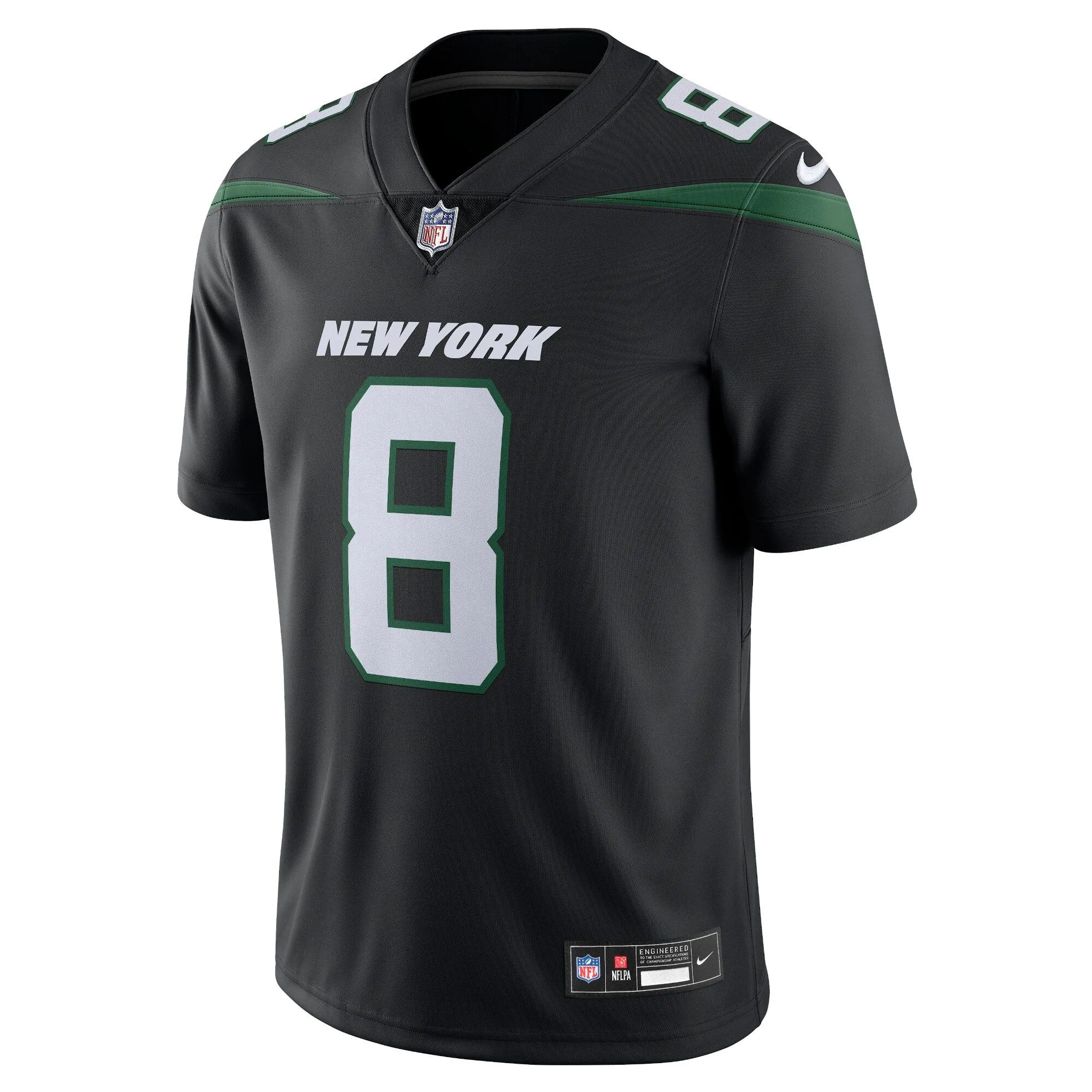 Aaron Rodgers New York Jets   Vapor Untouchable Limited Jersey - Black