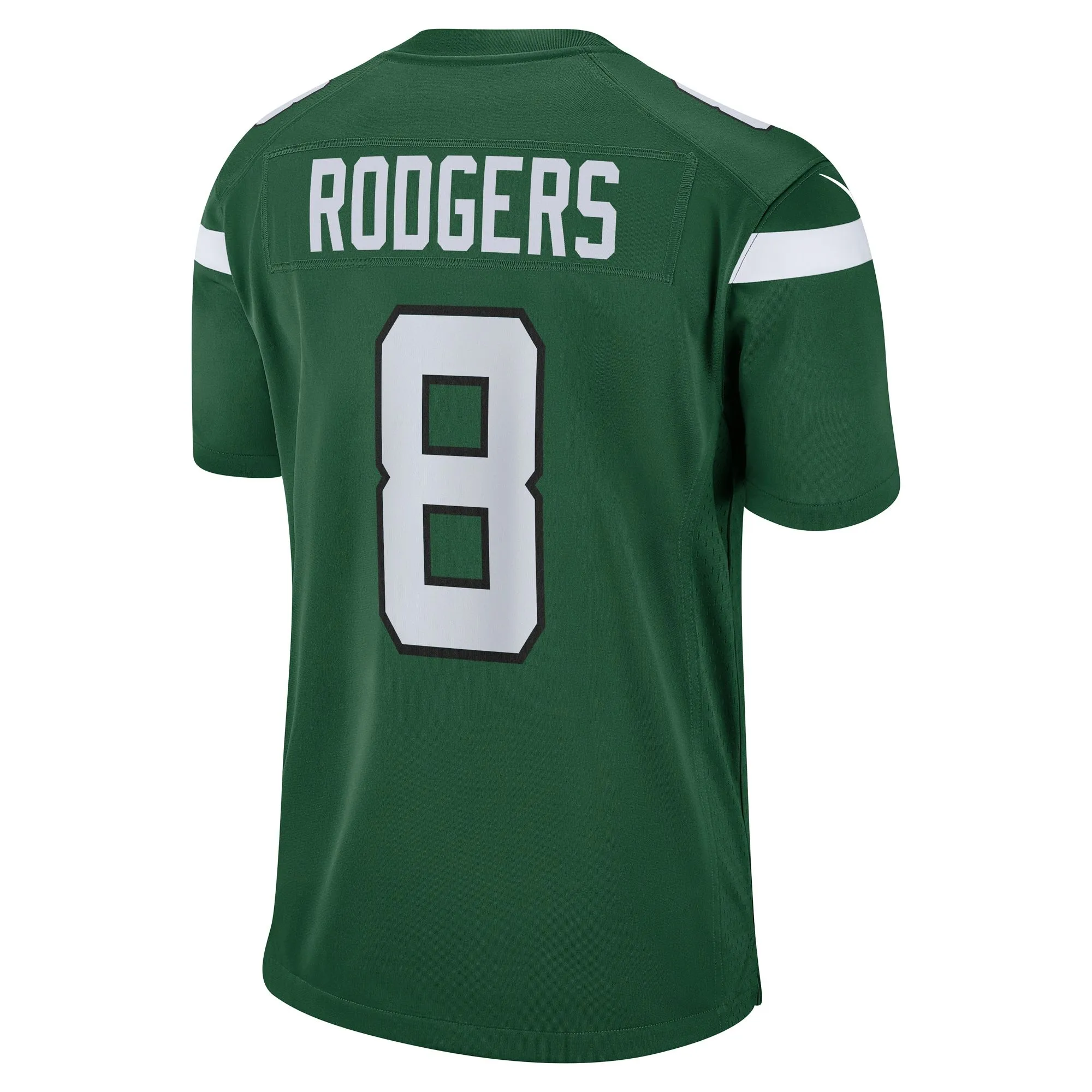 Aaron Rodgers New York Jets  Youth Game Jersey - Gotham Green