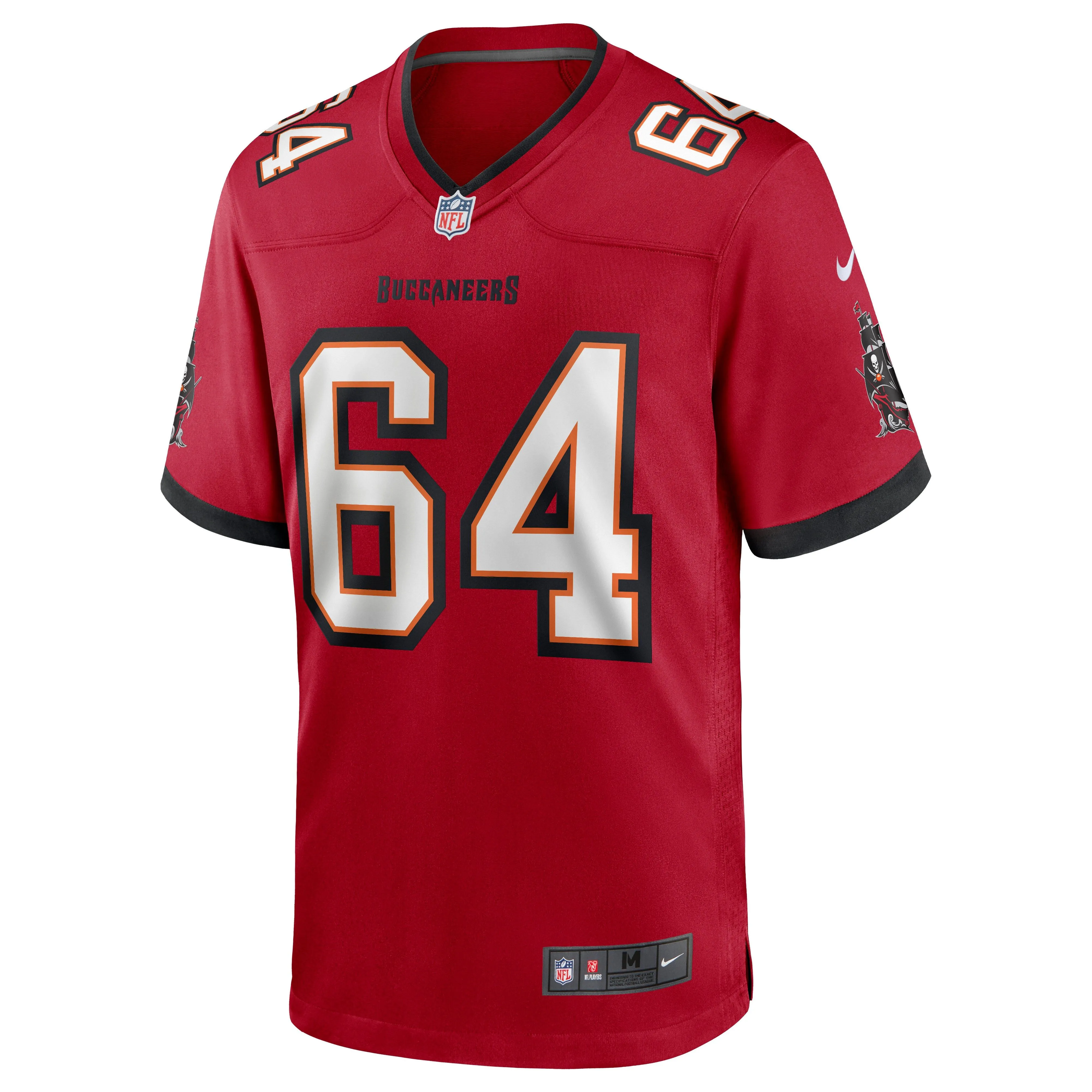 Aaron Stinnie Tampa Bay Buccaneers  Game Jersey - Red