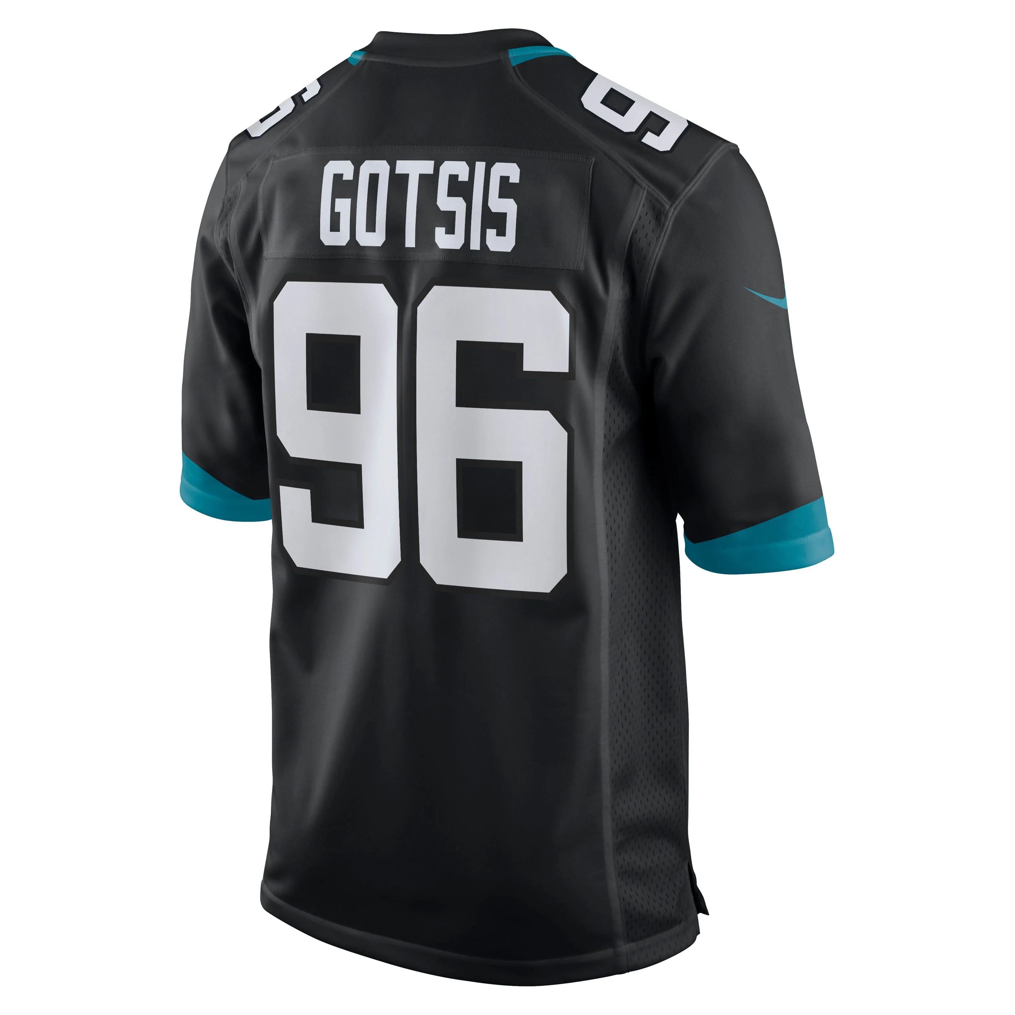 Adam Gotsis Jacksonville Jaguars  Game Jersey - Black