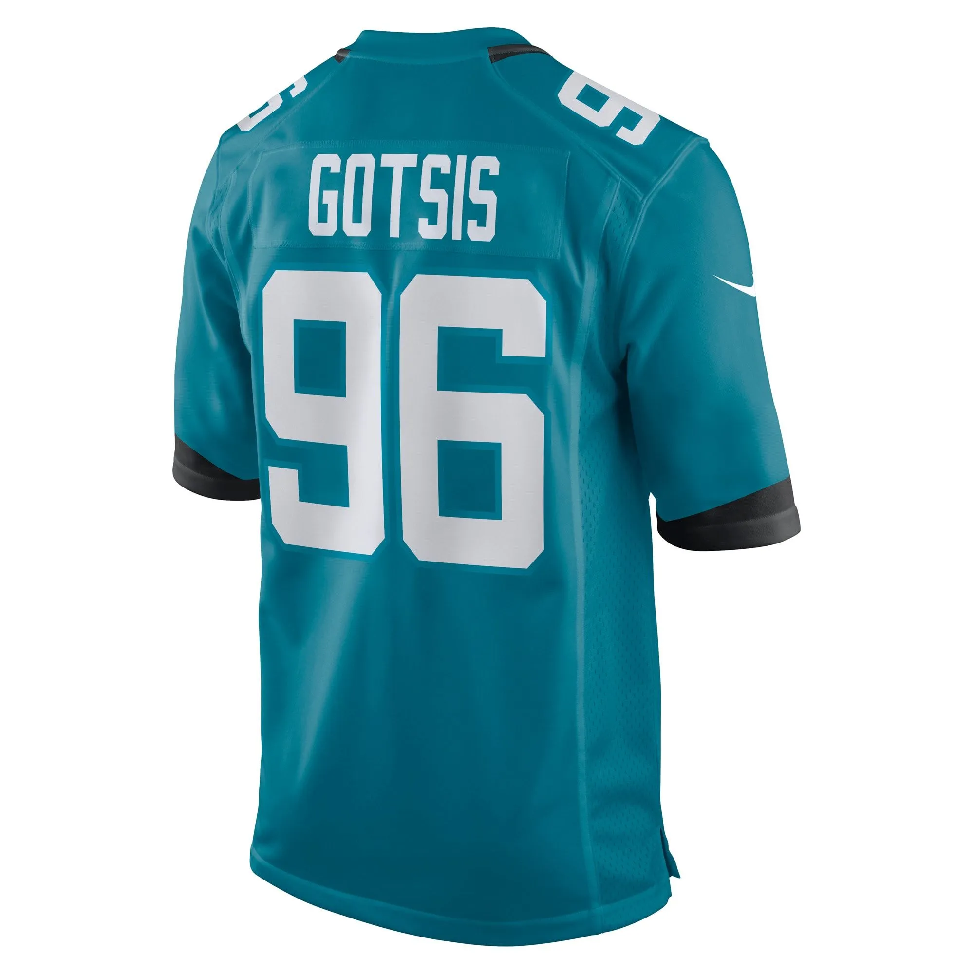 Adam Gotsis Jacksonville Jaguars  Game Jersey - Teal