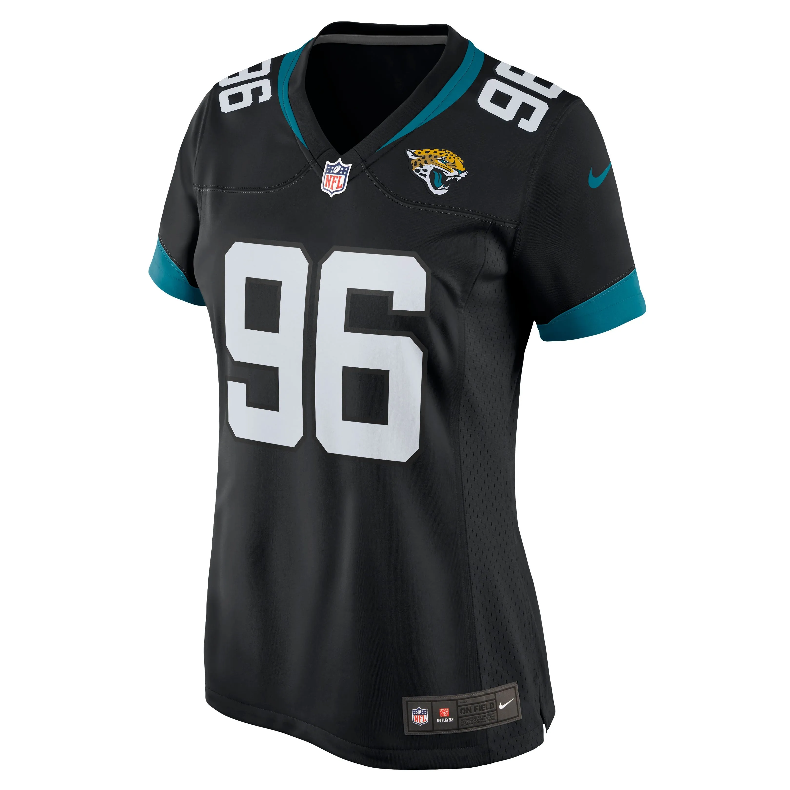 Adam Gotsis Jacksonville Jaguars  Women's Game Jersey - Black