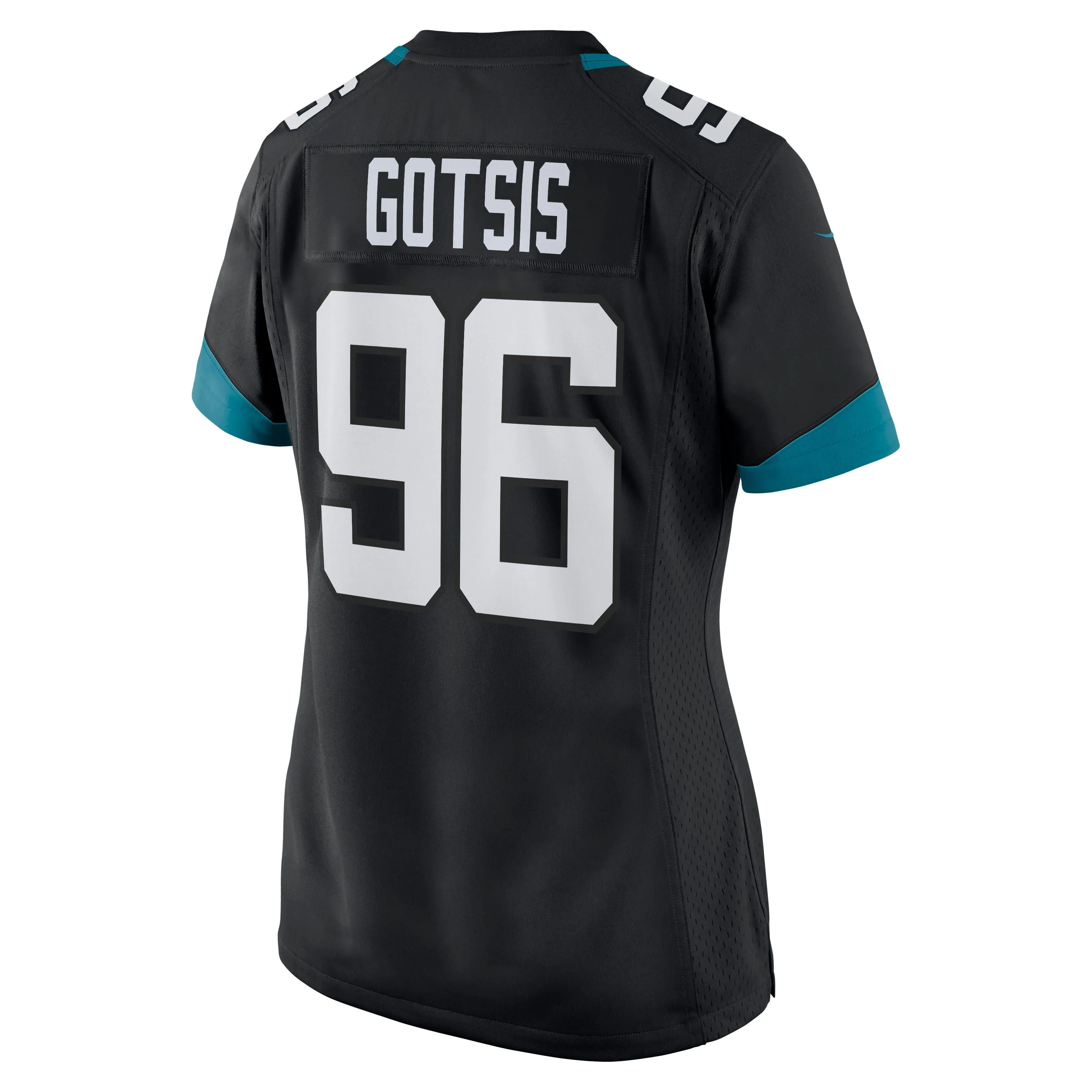 Adam Gotsis Jacksonville Jaguars  Women's Game Jersey - Black