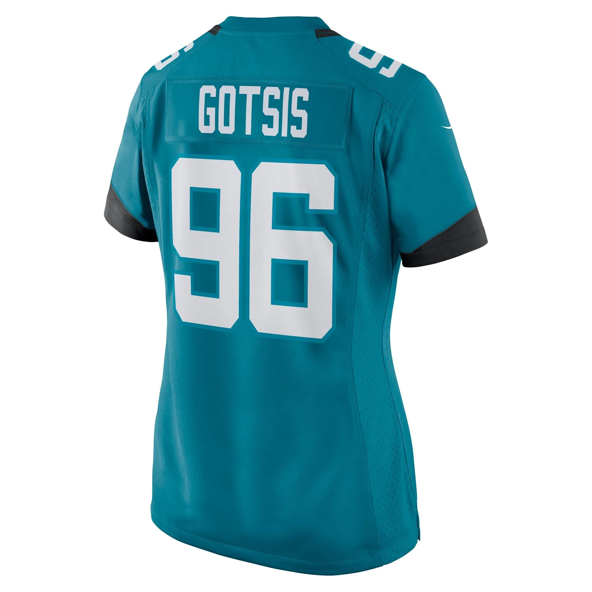 Adam Gotsis Jacksonville Jaguars  Women's Game Jersey - Teal