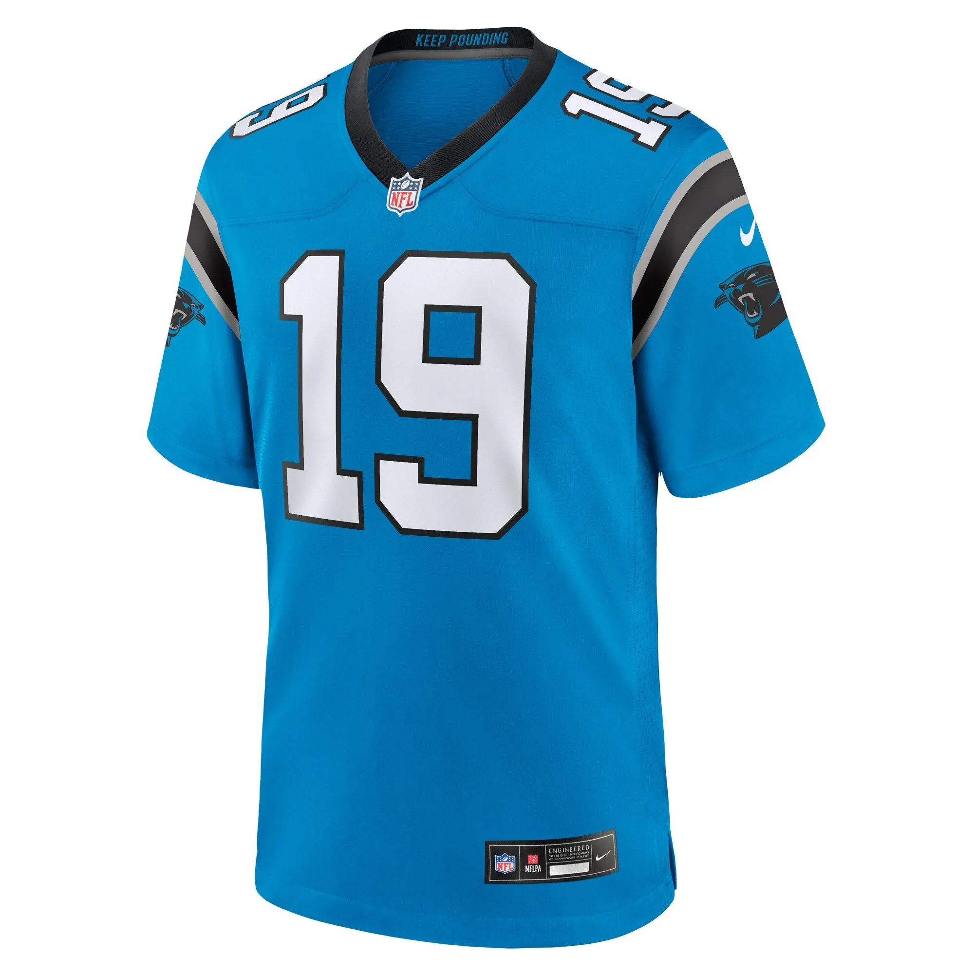 Adam Thielen Carolina Panthers  Alternate Game Jersey - Blue