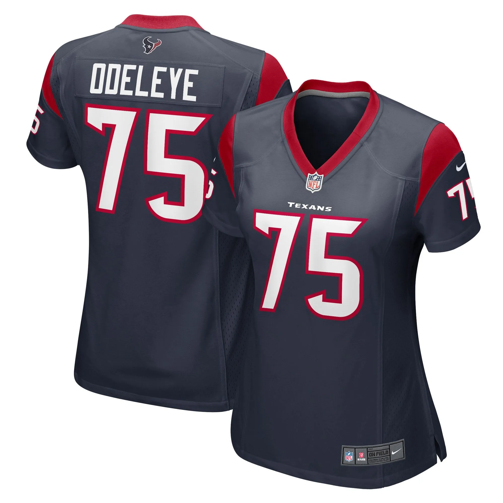 Adedayo Odeleye Houston Texans  Women's Game Player Jersey - Navy