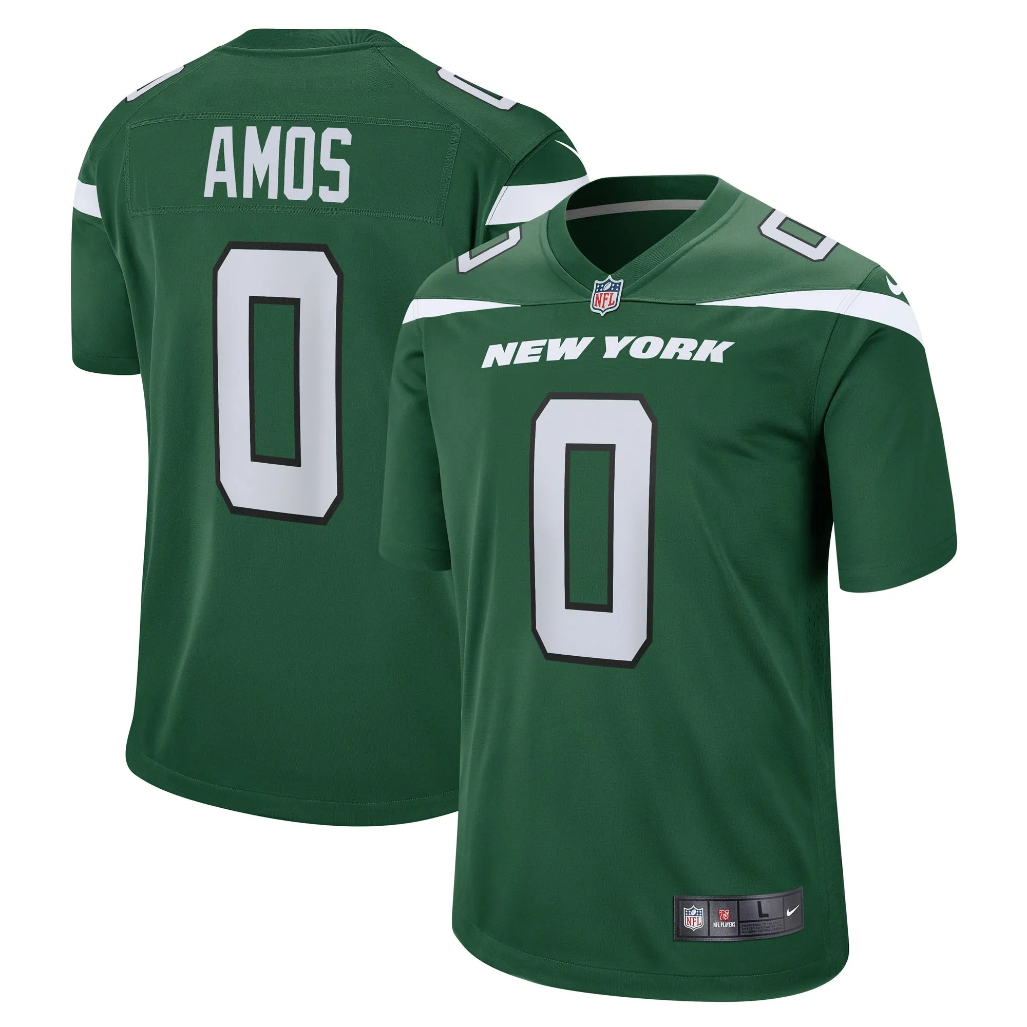 Adrian Amos New York Jets   Game Jersey - Gotham Green