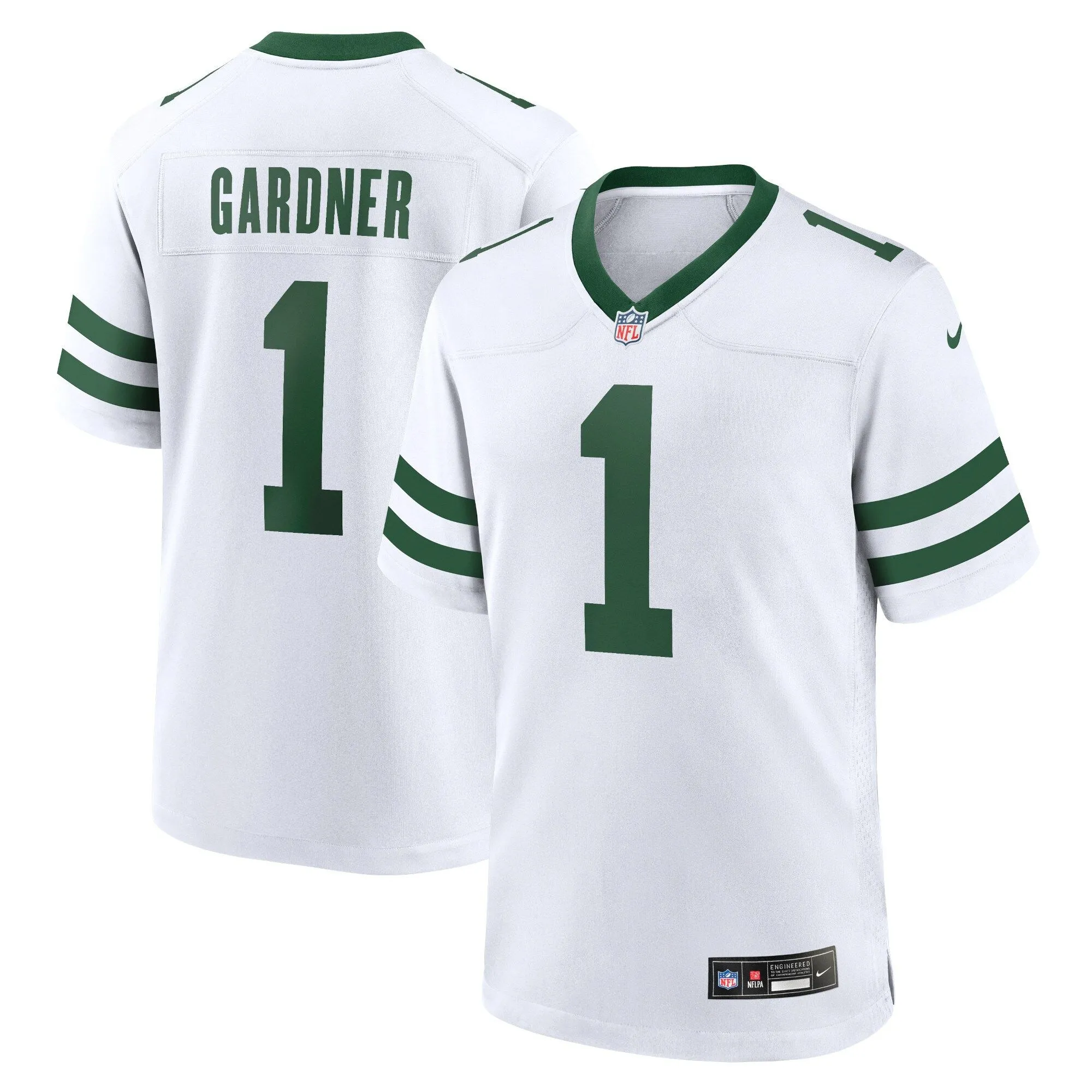 Ahmad Sauce Gardner New York Jets  Legacy Player Game Jersey - White