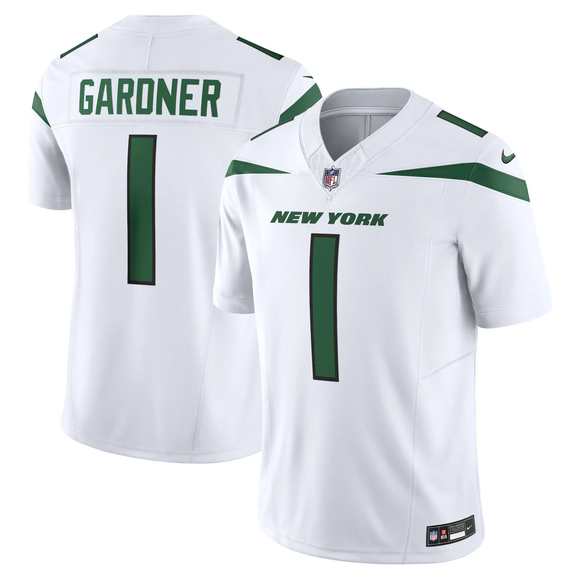 Ahmad Sauce Gardner New York Jets  Vapor F.U.S.E. Limited Jersey - White