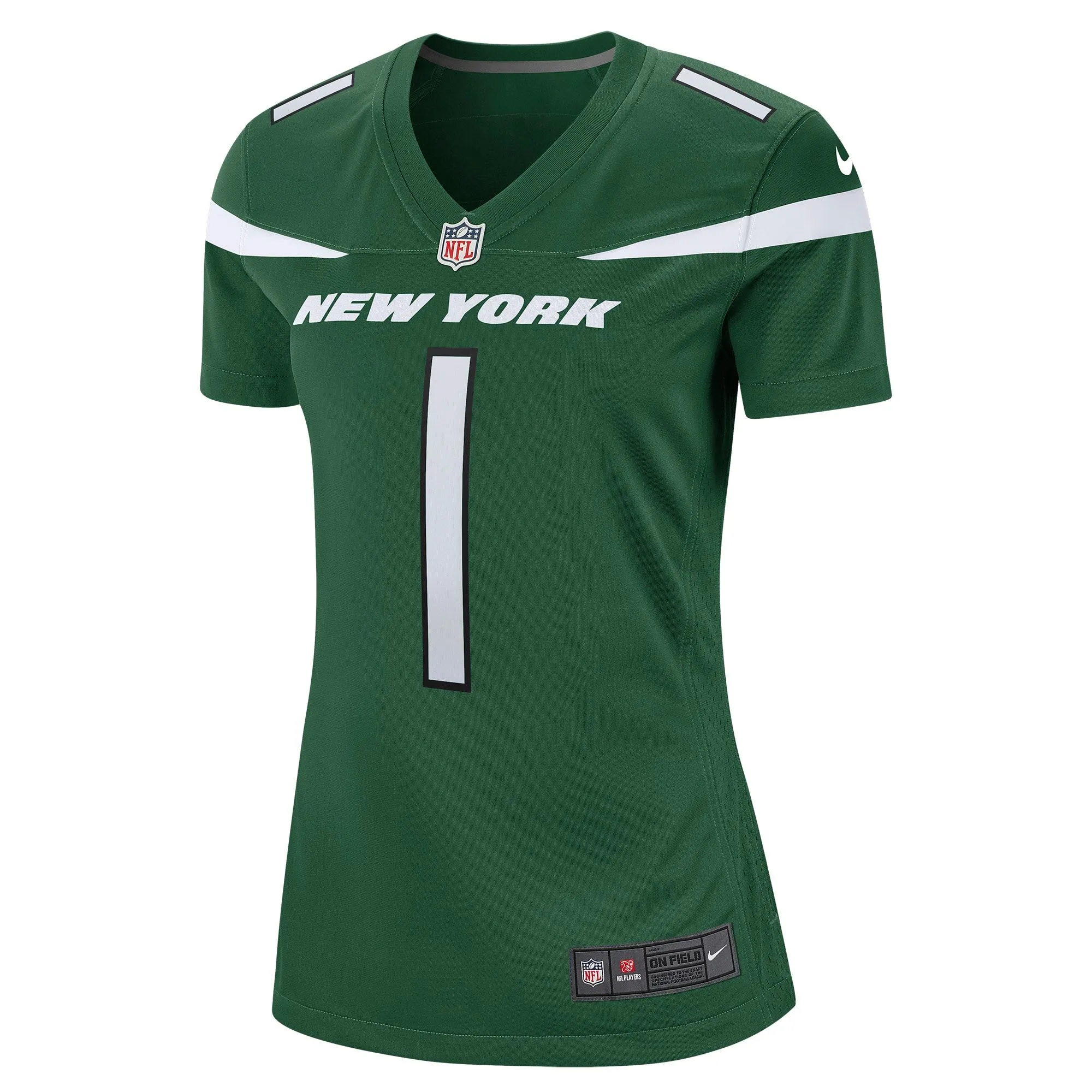 Ahmad Sauce Gardner New York Jets  Women's Player Jersey - Green