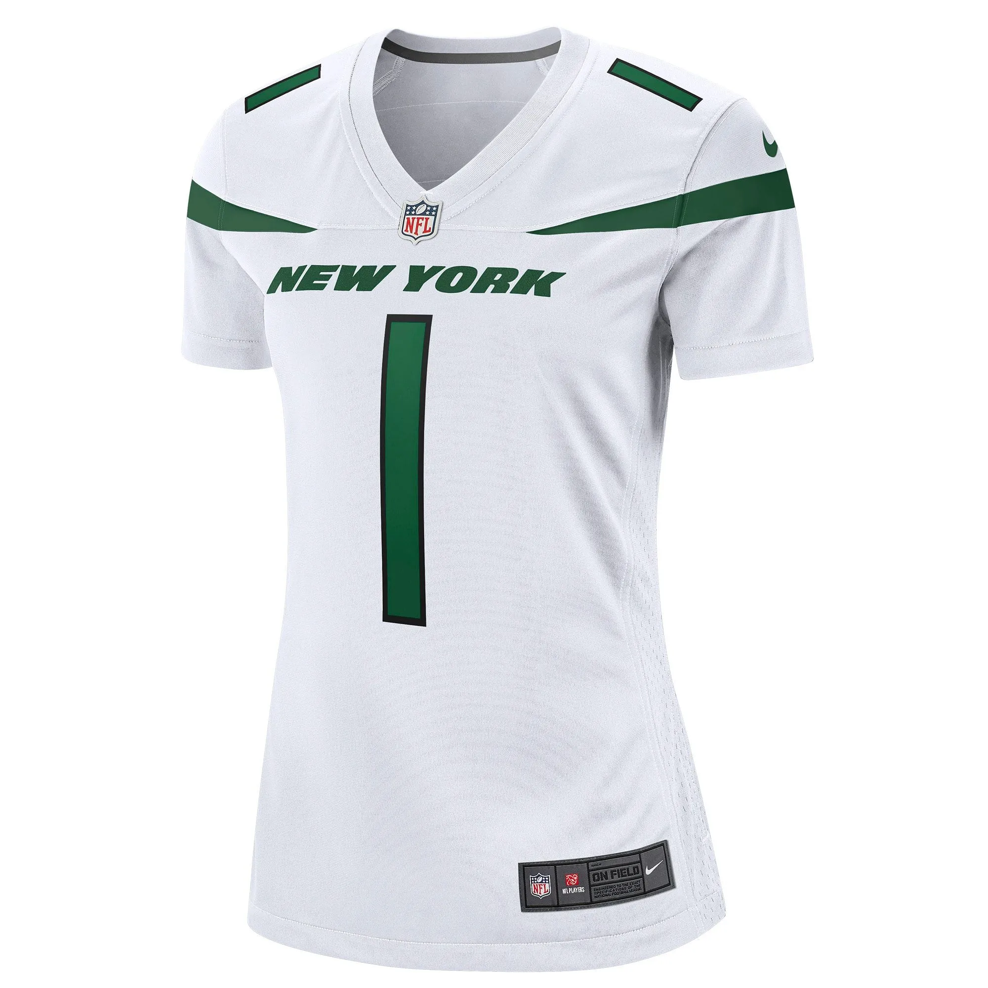 Ahmad Sauce Gardner New York Jets  Women's Player Jersey - White